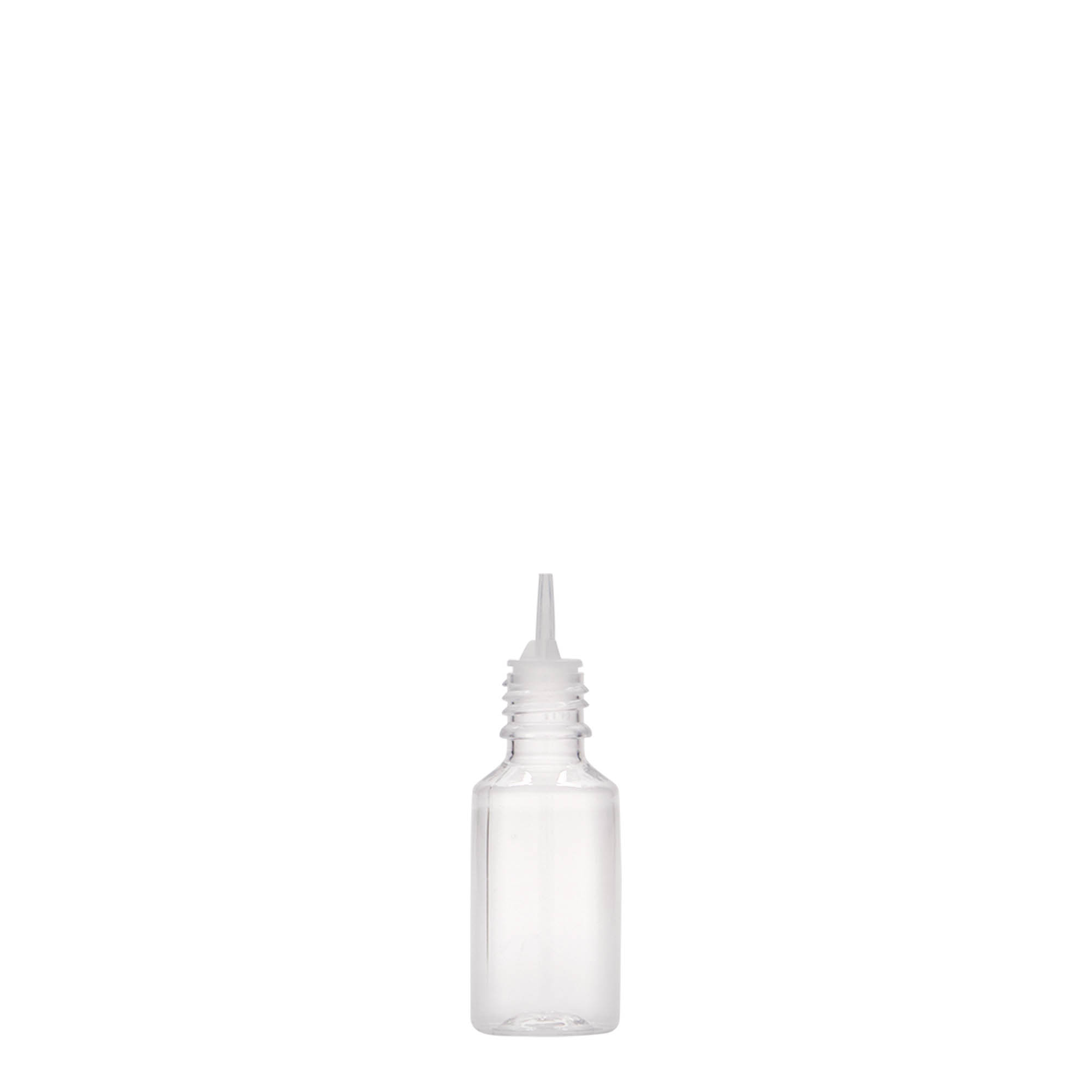 10 ml PET-fles 'E-Liquid' met kwaliteits- en kindersluiting, kunststof, opening: schroefdop