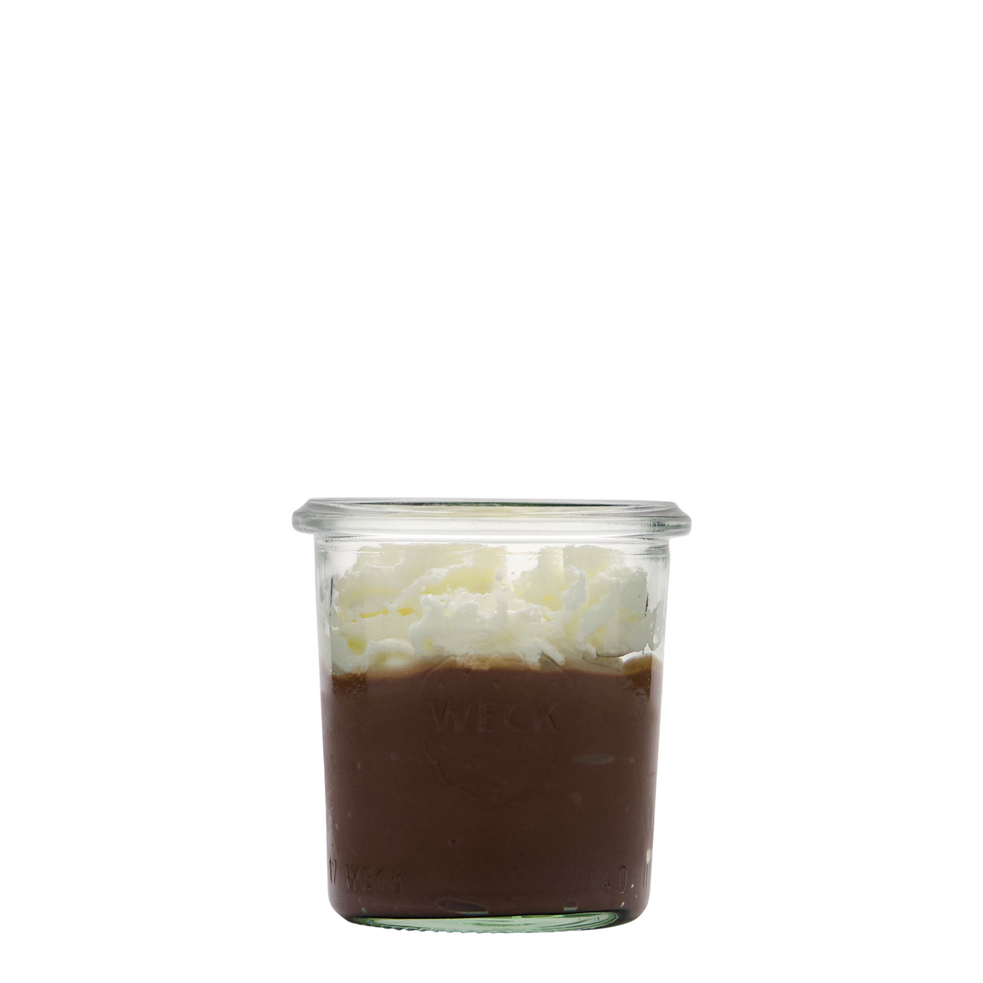 140 ml WECK-omkeerglas, opening: ronde rand