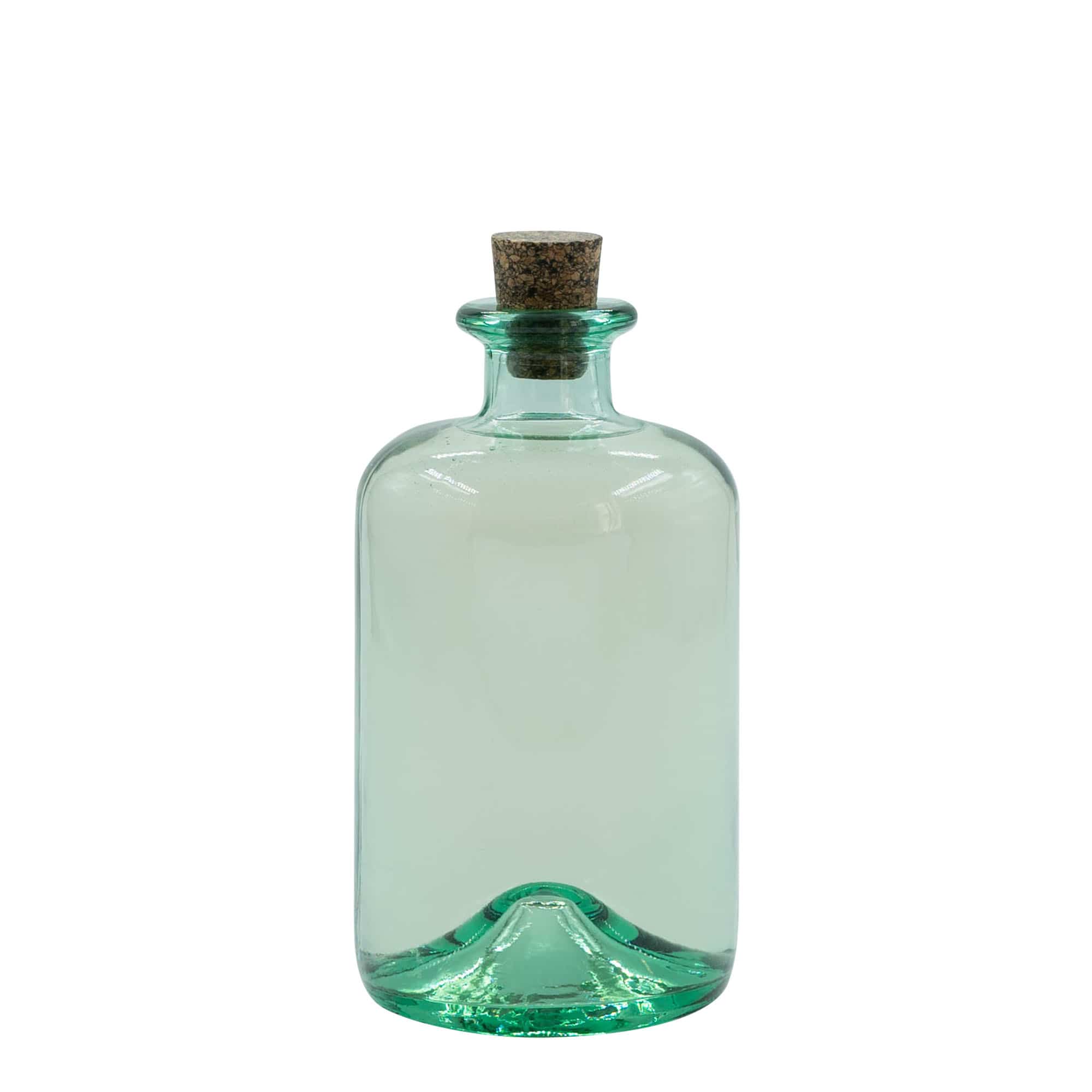 Glazen fles 'Pharma', 500 ml, monding: kurk