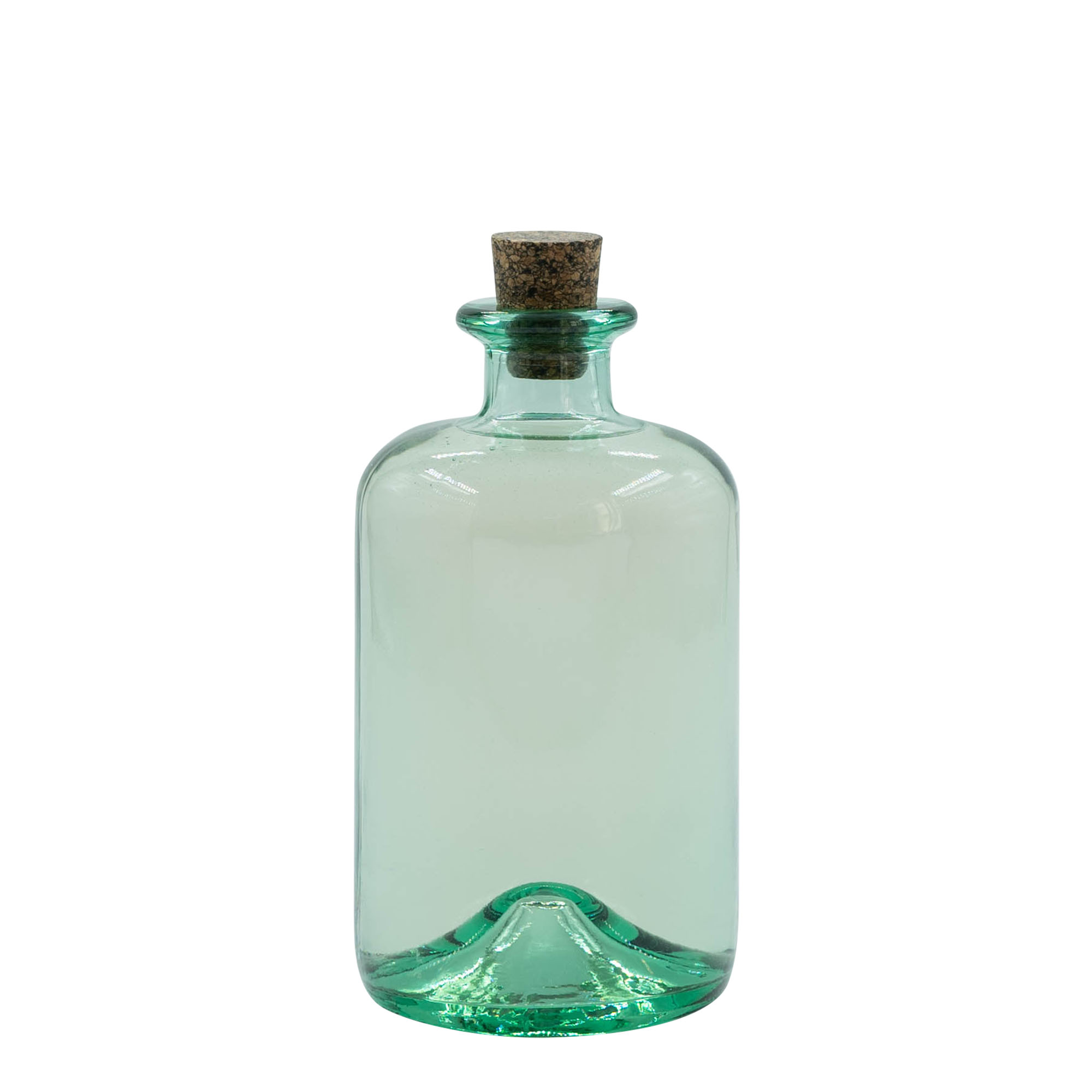 500 ml glazen fles 'Pharma', opening: kurk 500 ml glazen fles 'Pharma', opening: kurk