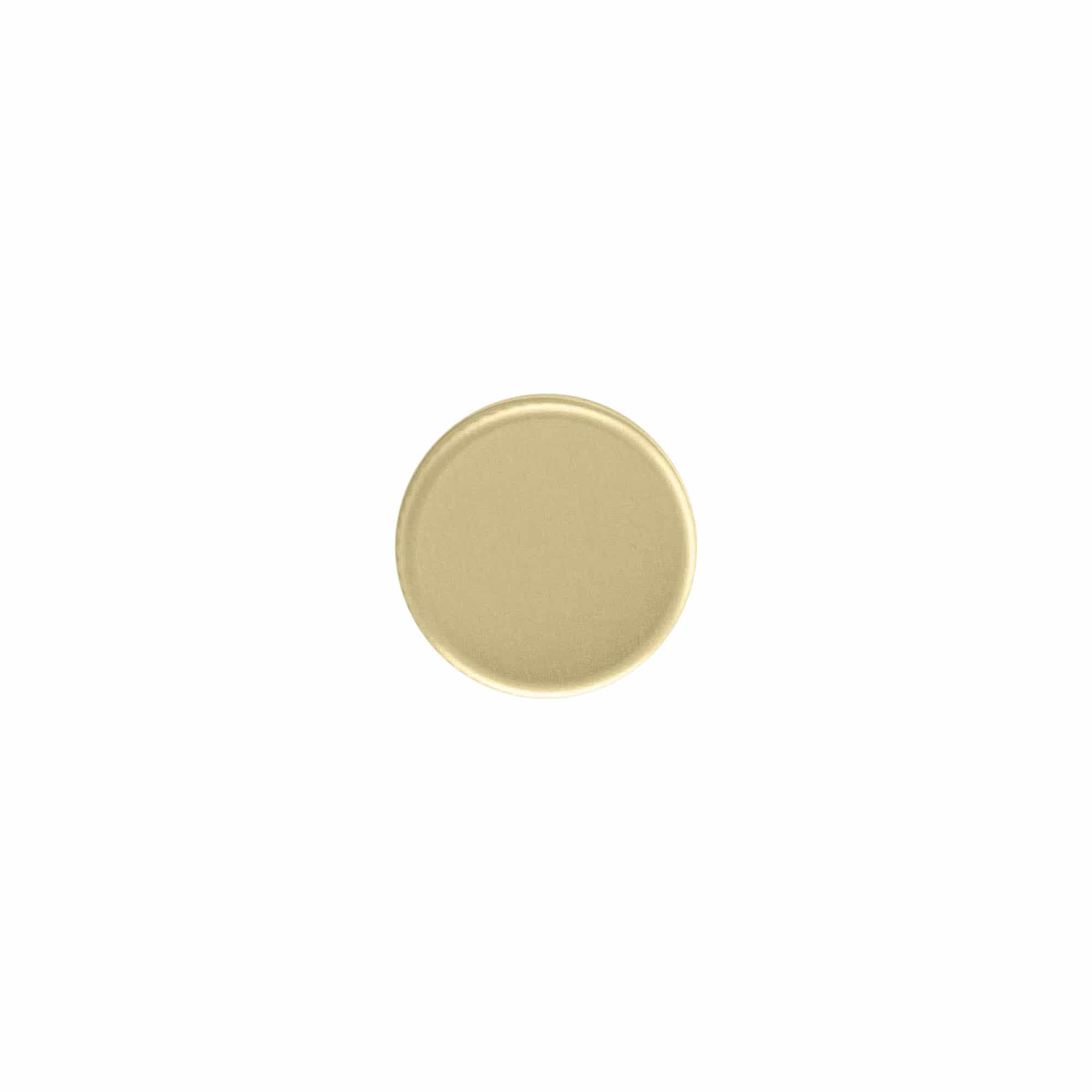 Schroefdop, metaal, goud, voor opening: PP 22 Schroefdop, metaal, goud, voor opening: PP 22