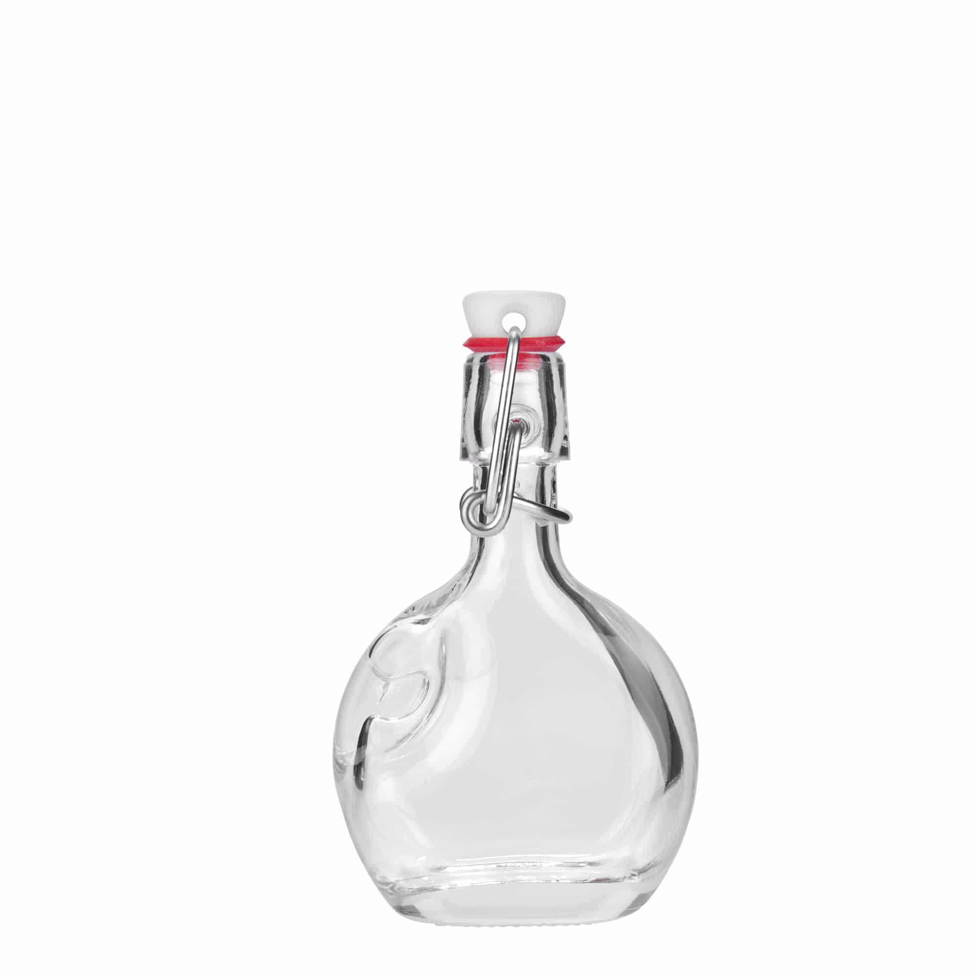 40 ml glazen fles 'Lukas', ovaal, opening: beugelsluiting