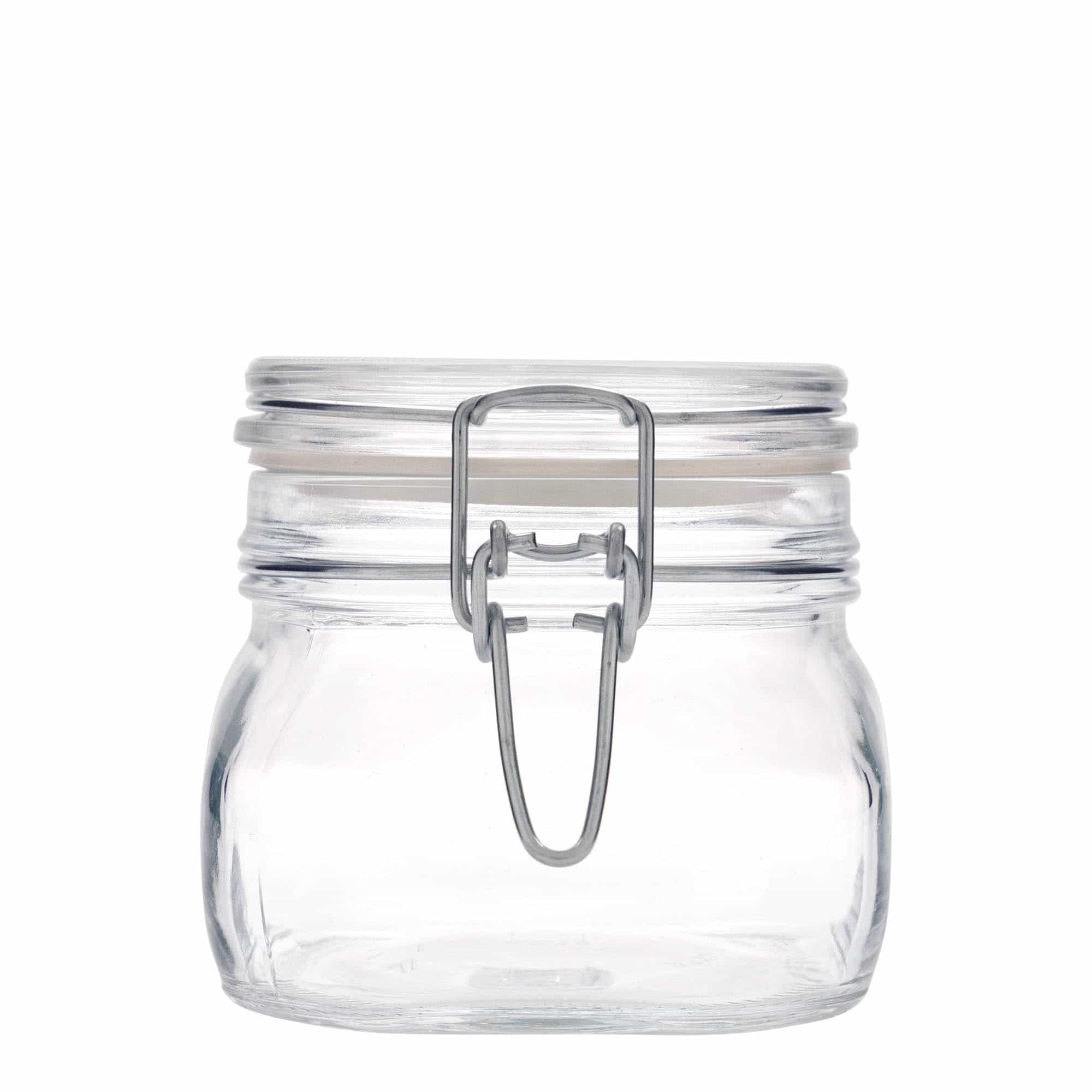 Pot met beugelsluiting 'Fido', 500 ml, vierkant, monding: beugelsluiting Pot met beugelsluiting 'Fido', 500 ml, vierkant, monding: beugelsluiting
