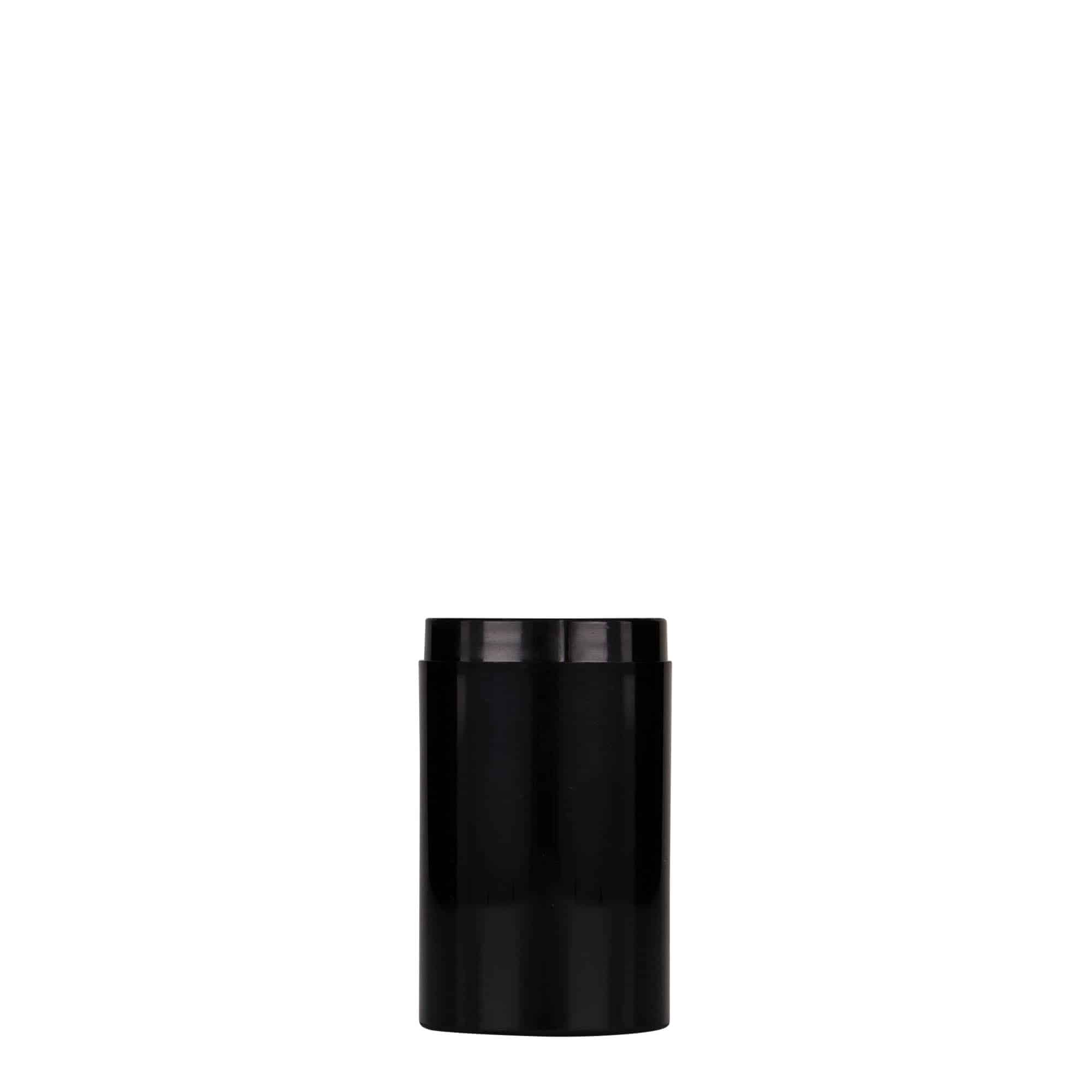 30 ml Airless Dispenser 'Mezzo', PP-kunststof, zwart