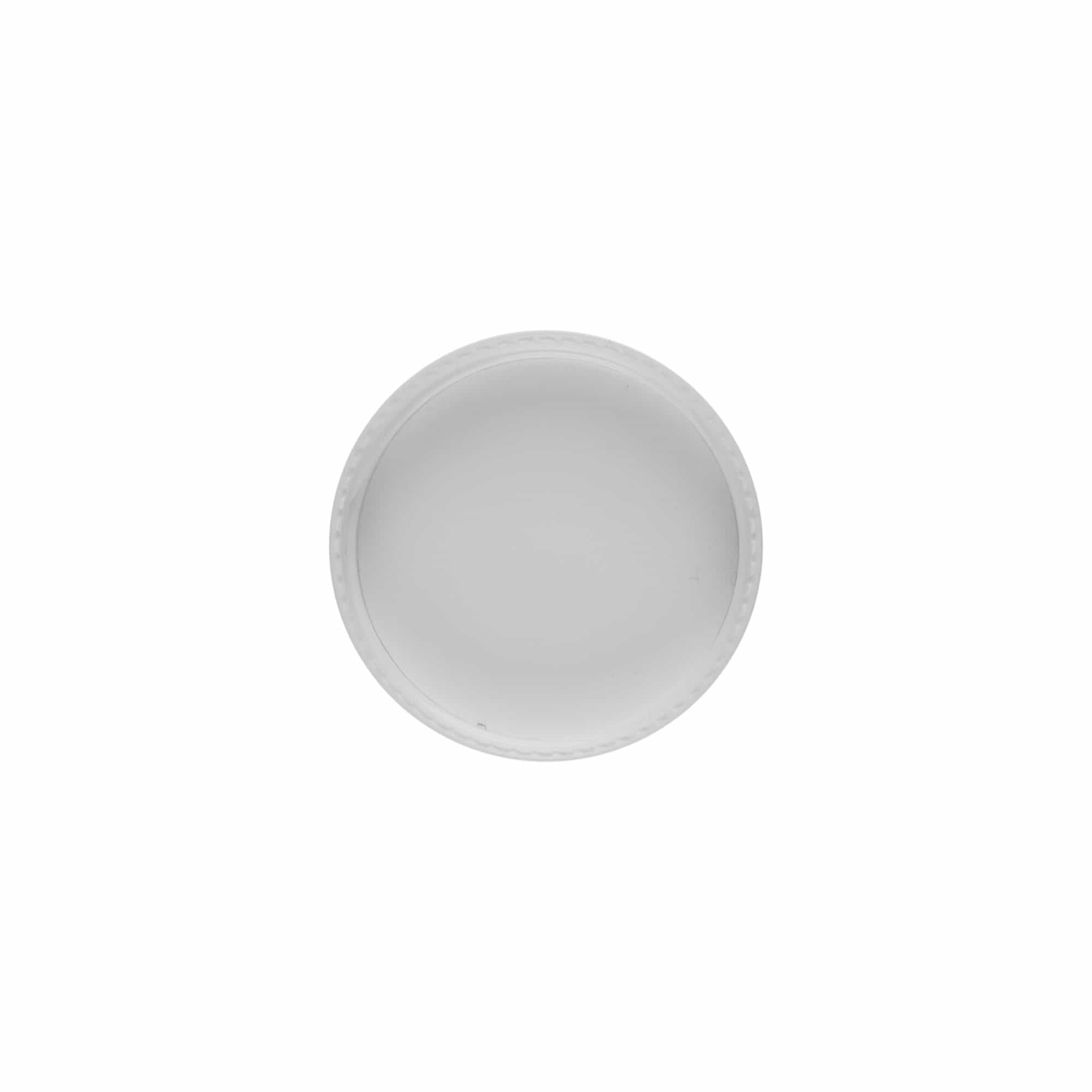 Schroefdop voor 5 ml 'Antonella', PP-kunststof, wit Schroefdop voor 5 ml 'Antonella', PP-kunststof, wit