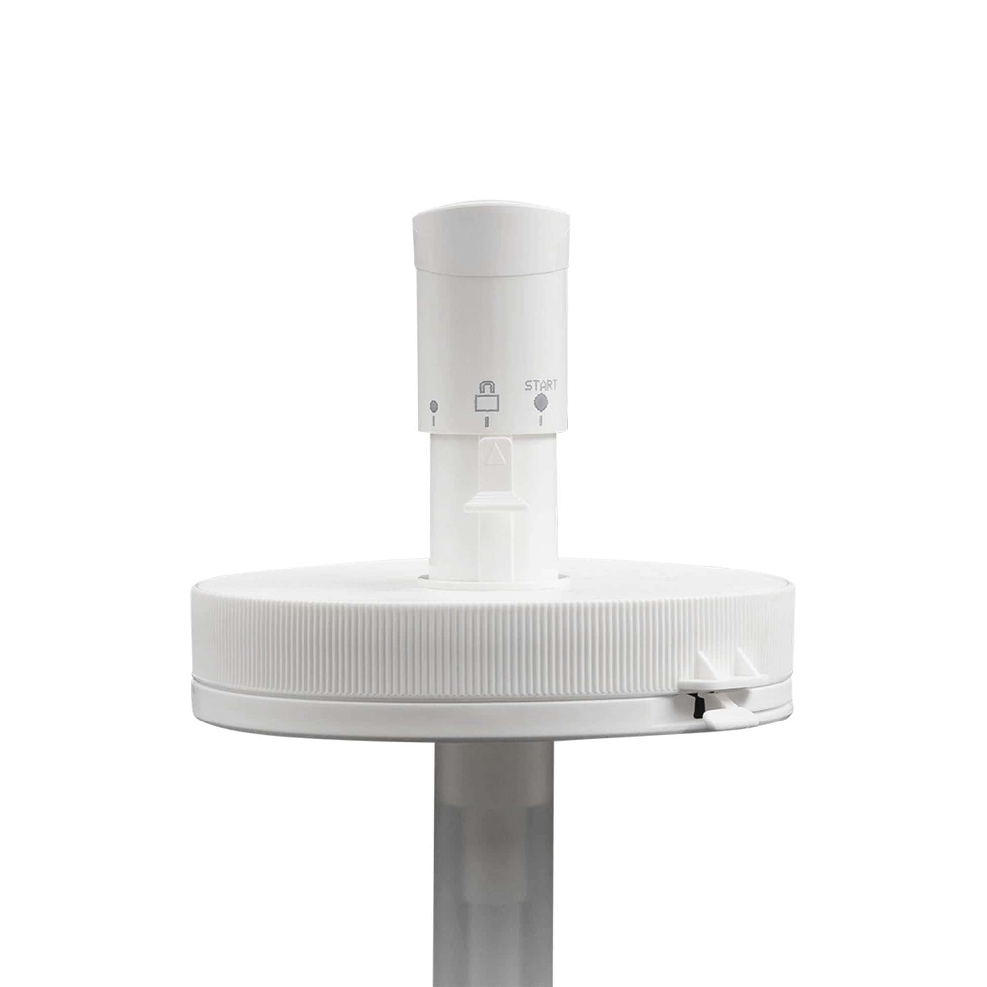 Doseerpomp voor 1.240 ml 'Securibox', PE-kunststof, wit, voor opening: schroefdop