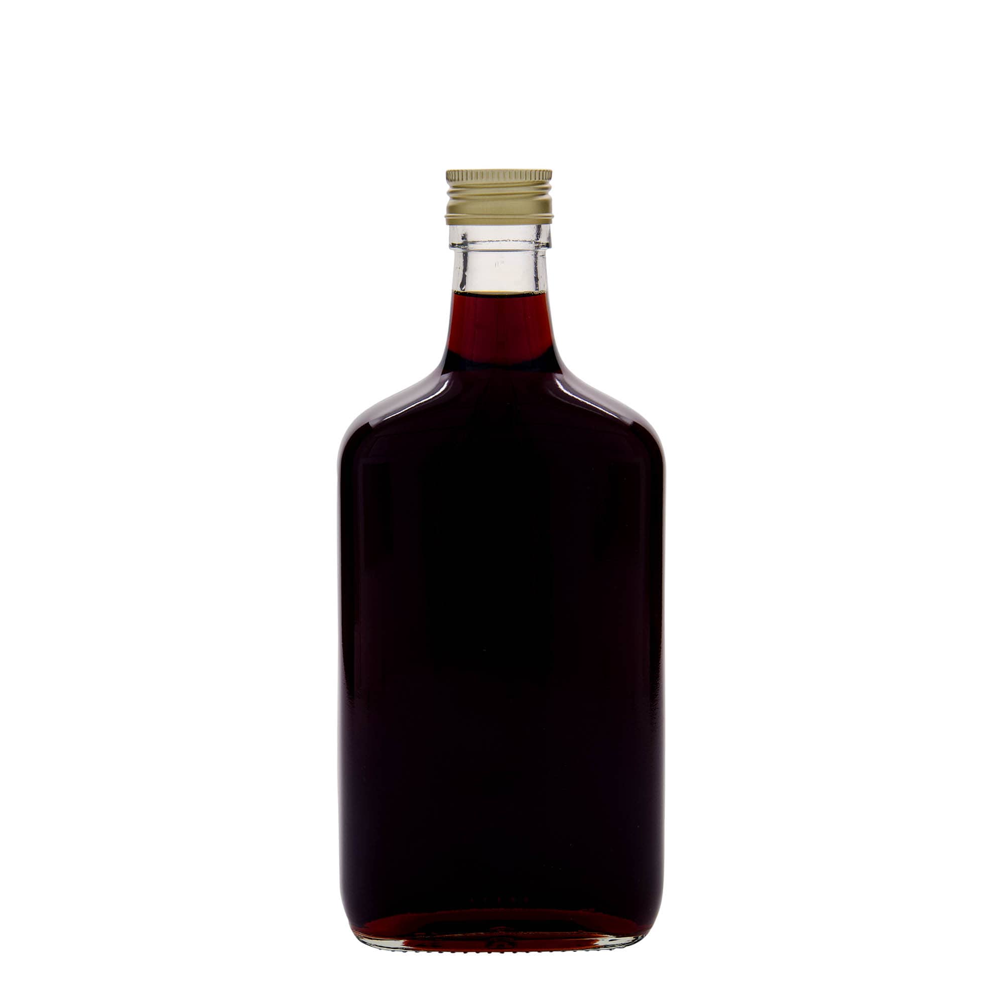 700 ml glazen fles 'Amaretto', rechthoekig, hals: PP 31,5