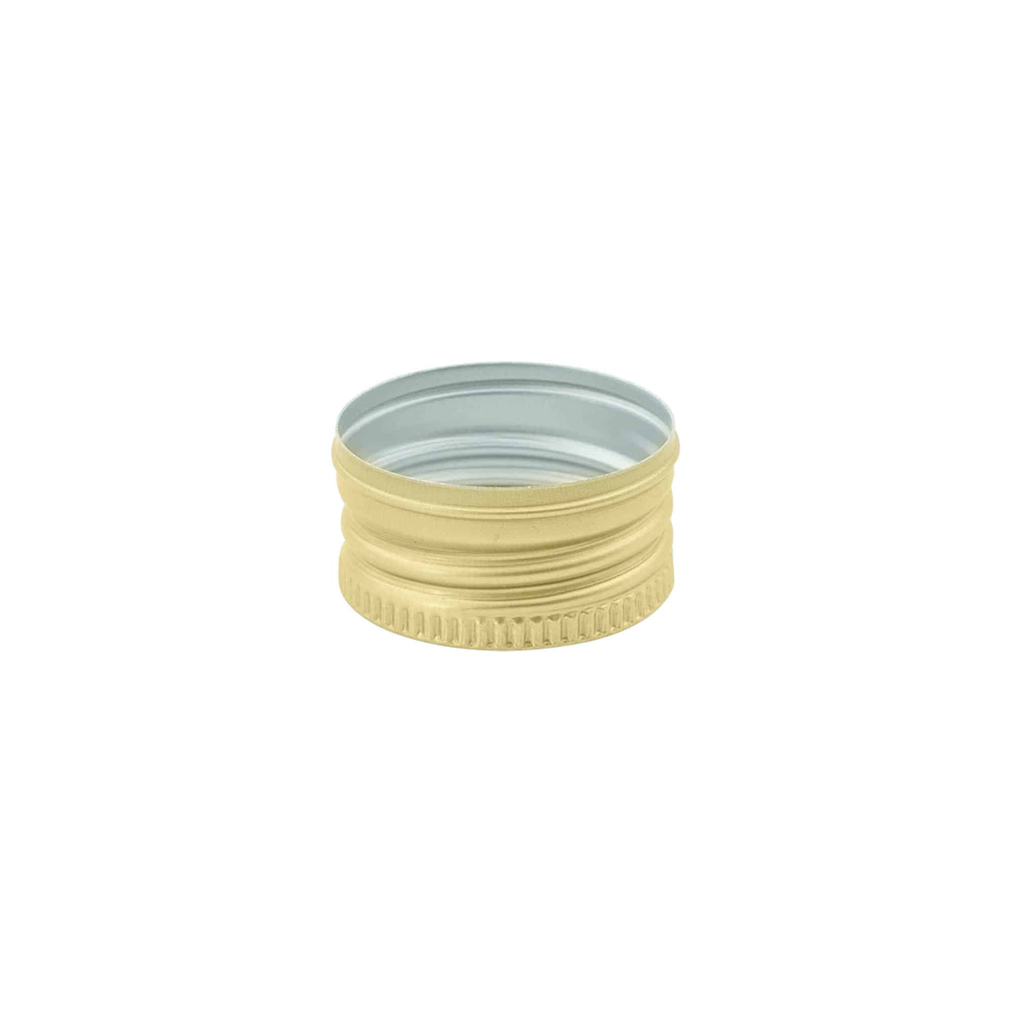 Schroefdop, metaal, goud, voor opening: PP 31,5