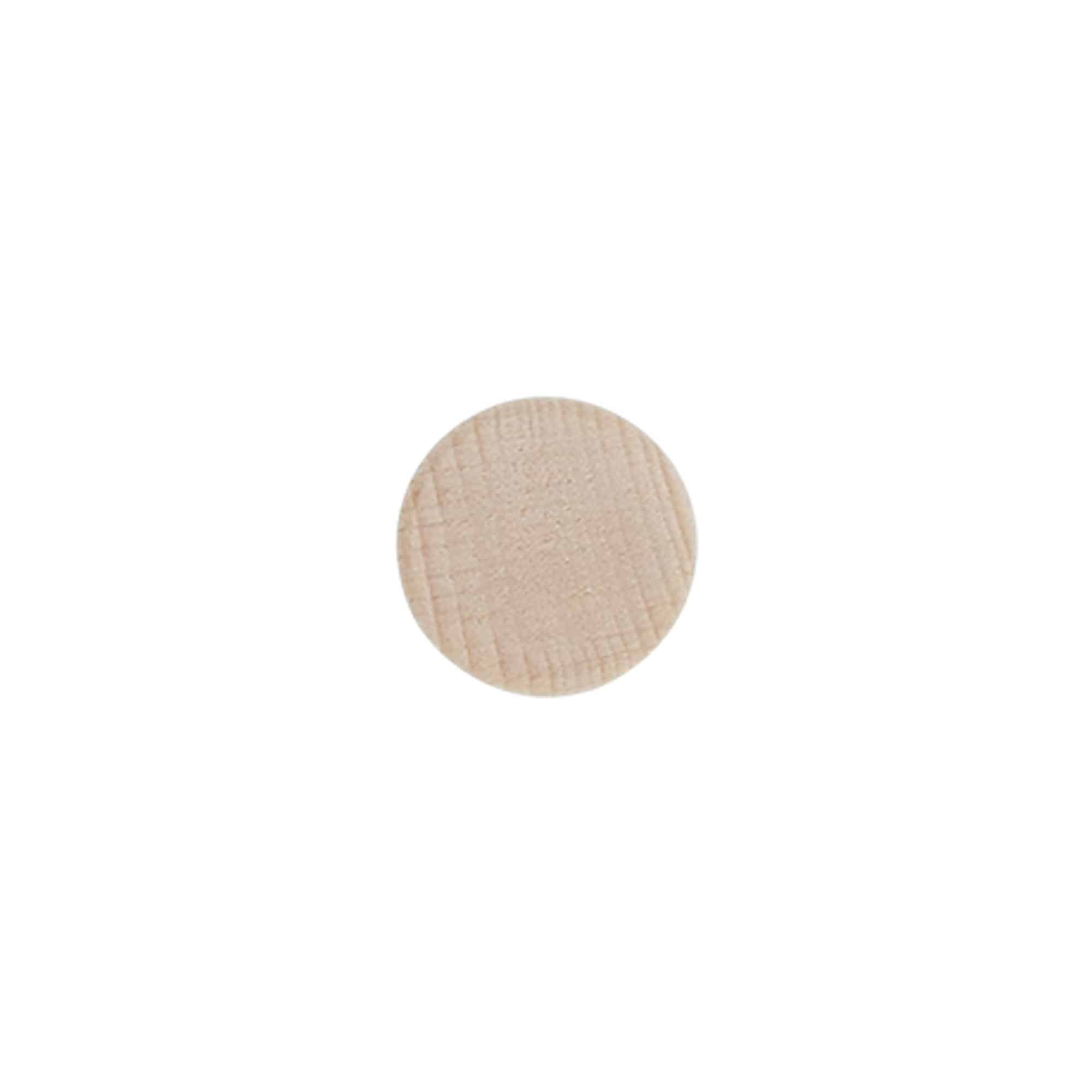 Dopkurk, 14 mm, hout, voor monding: kurk
