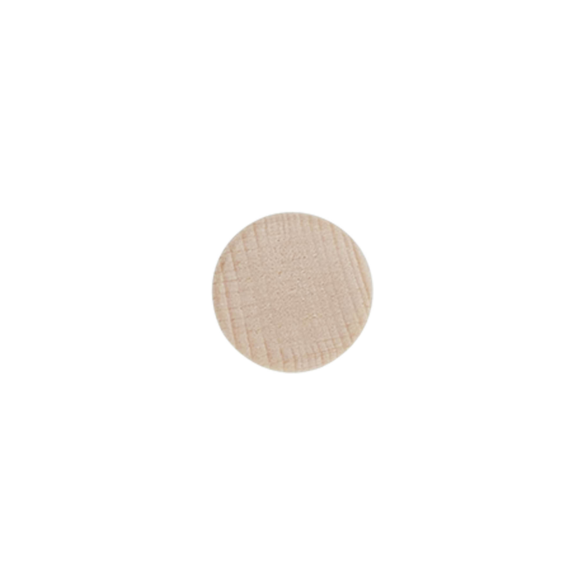 Dopkurk, 14 mm, hout, voor monding: kurk