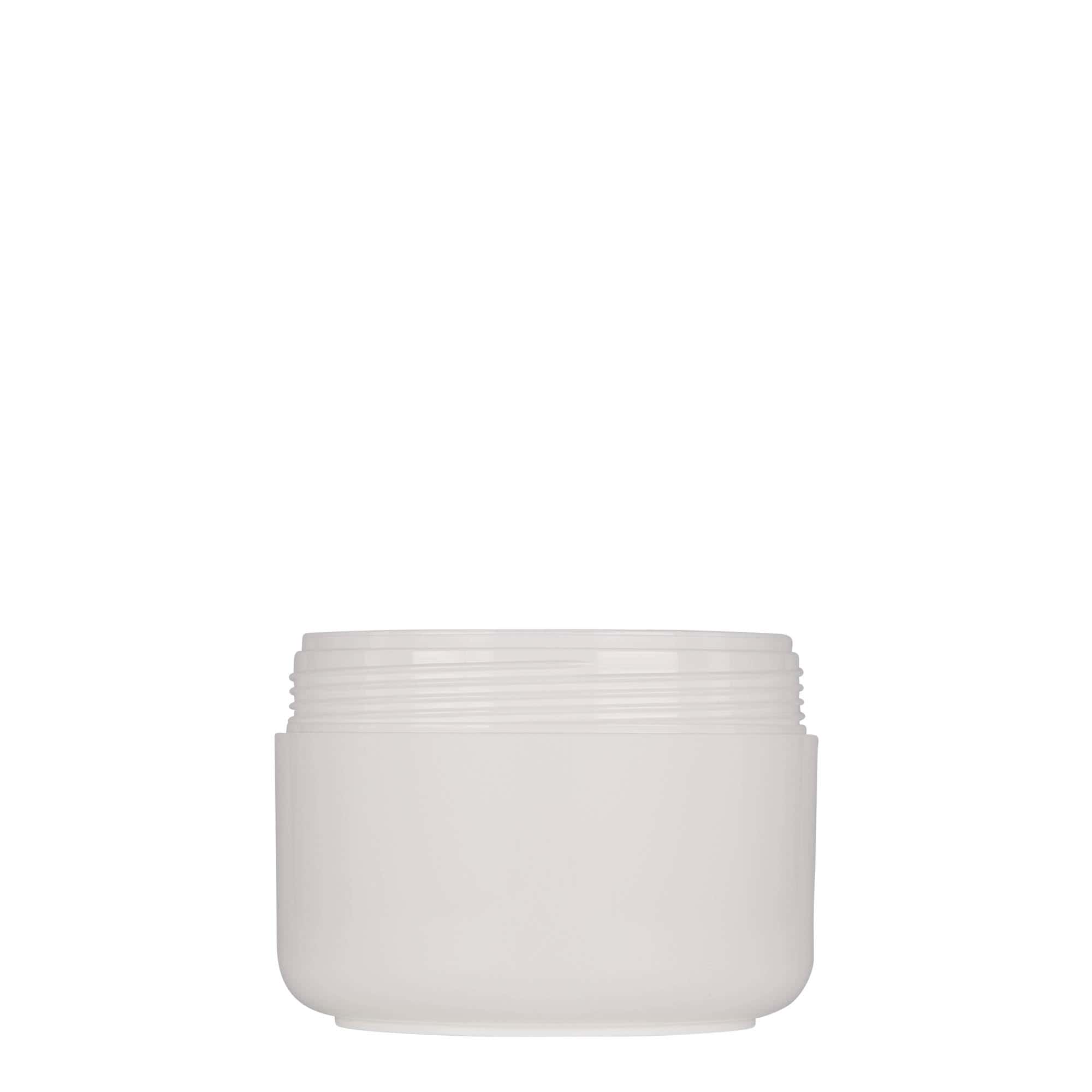 200 ml kunststofpot 'Bianca', PP, wit, opening: schroefdop 200 ml kunststofpot 'Bianca', PP, wit, opening: schroefdop