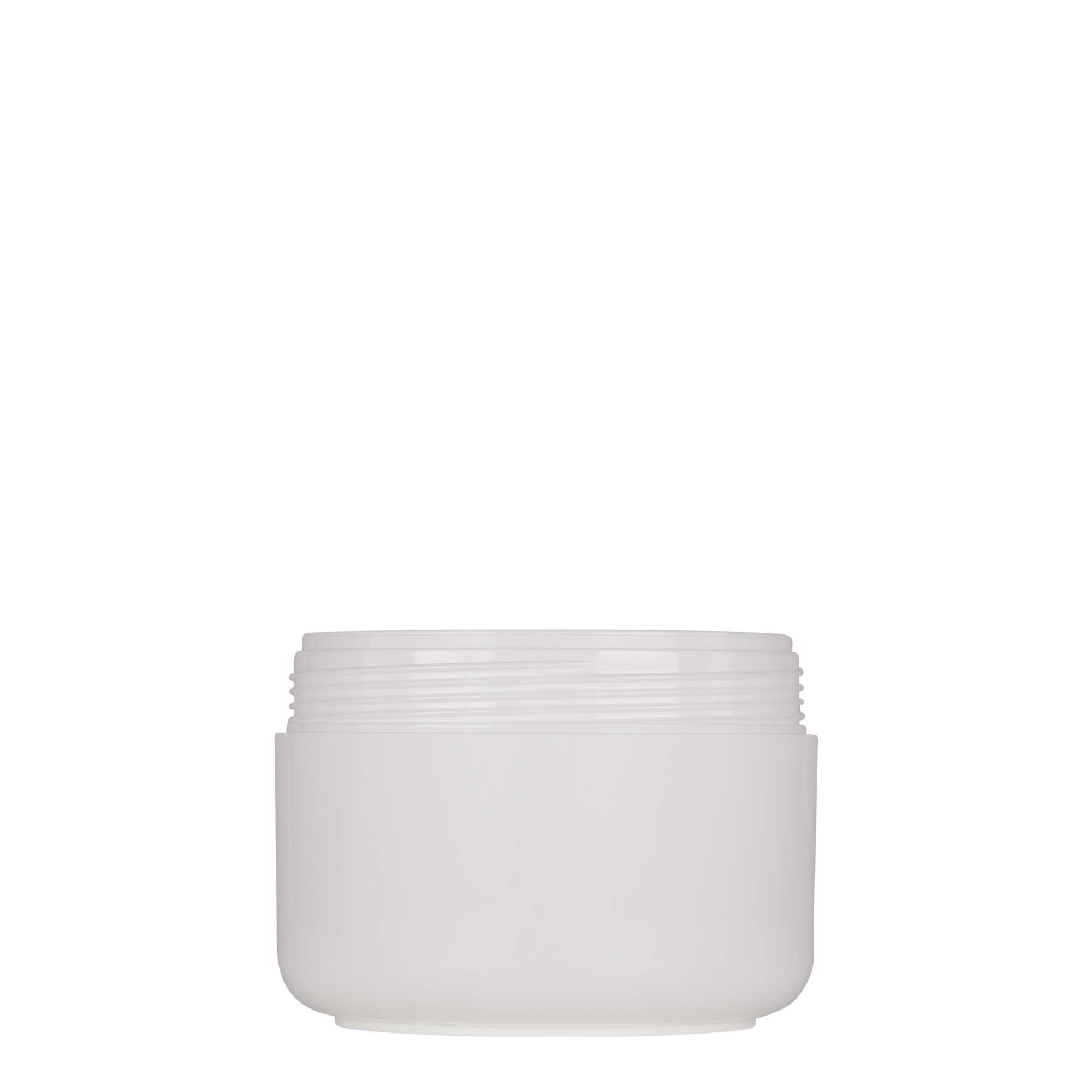200 ml kunststofpot 'Bianca', PP, wit, opening: schroefdop