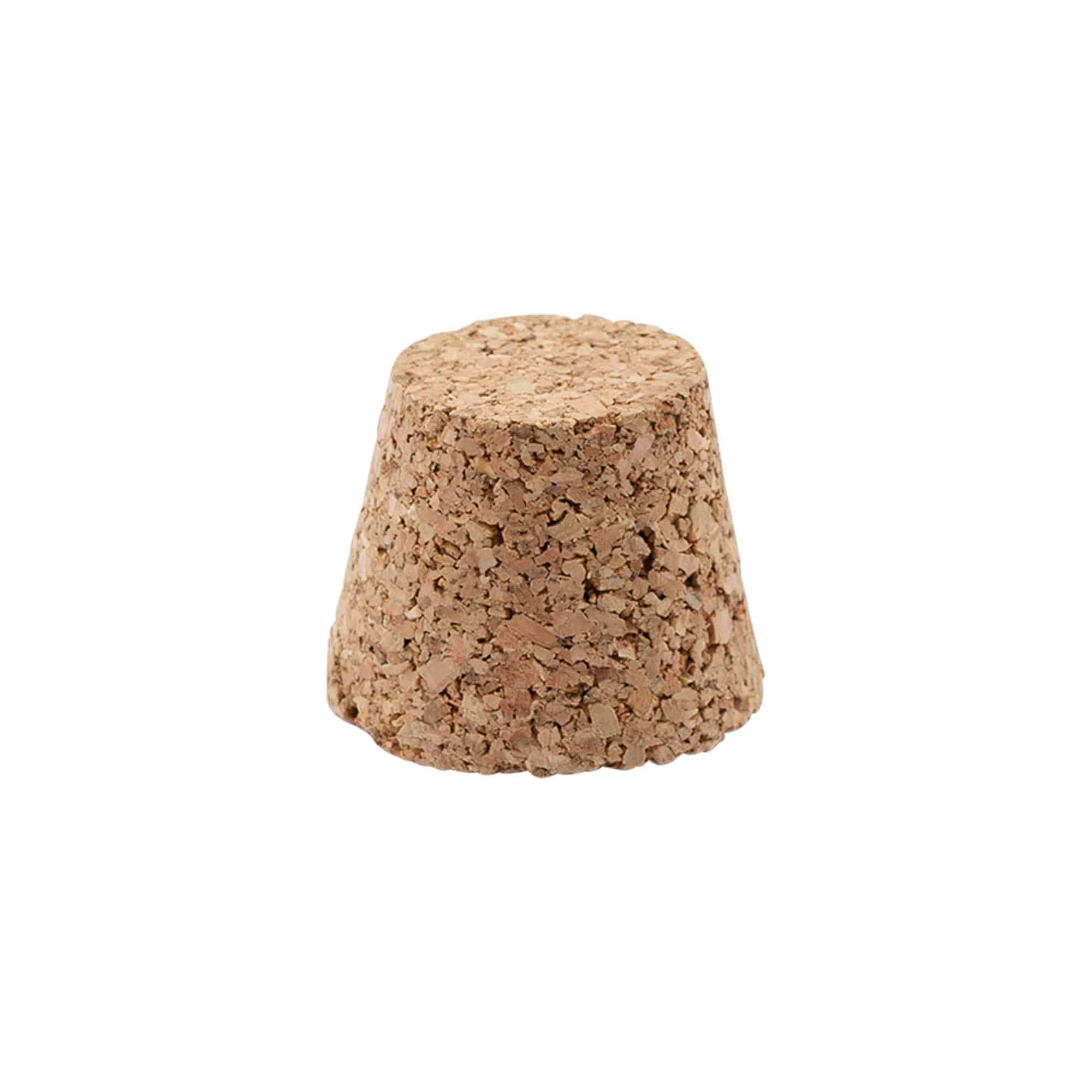 Spitskurk 25-35 x 27, perskurk, beige, voor monding: kurk