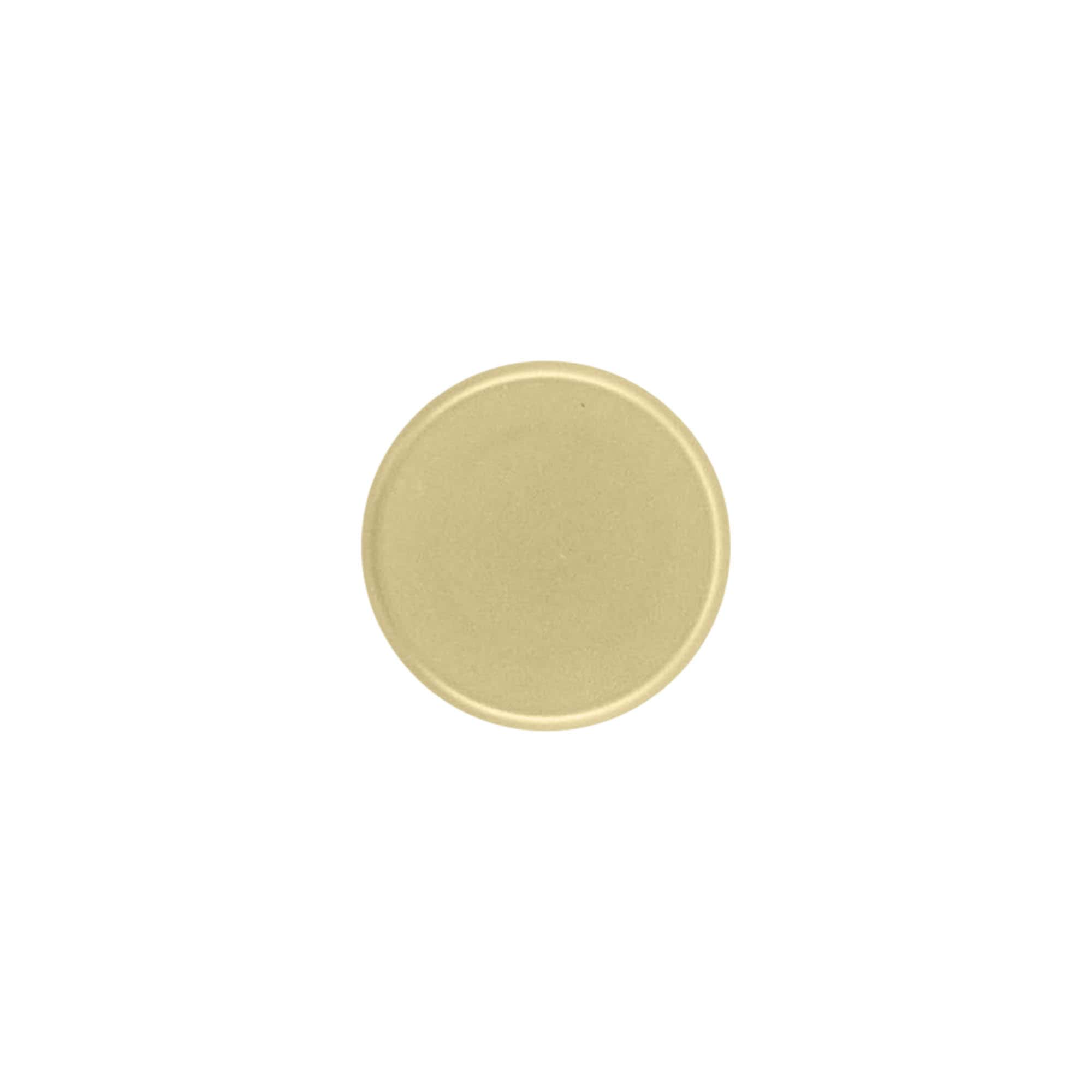 Handgreepkurk 19 mm, kunststof, goudkleurig, voor monding: kurk