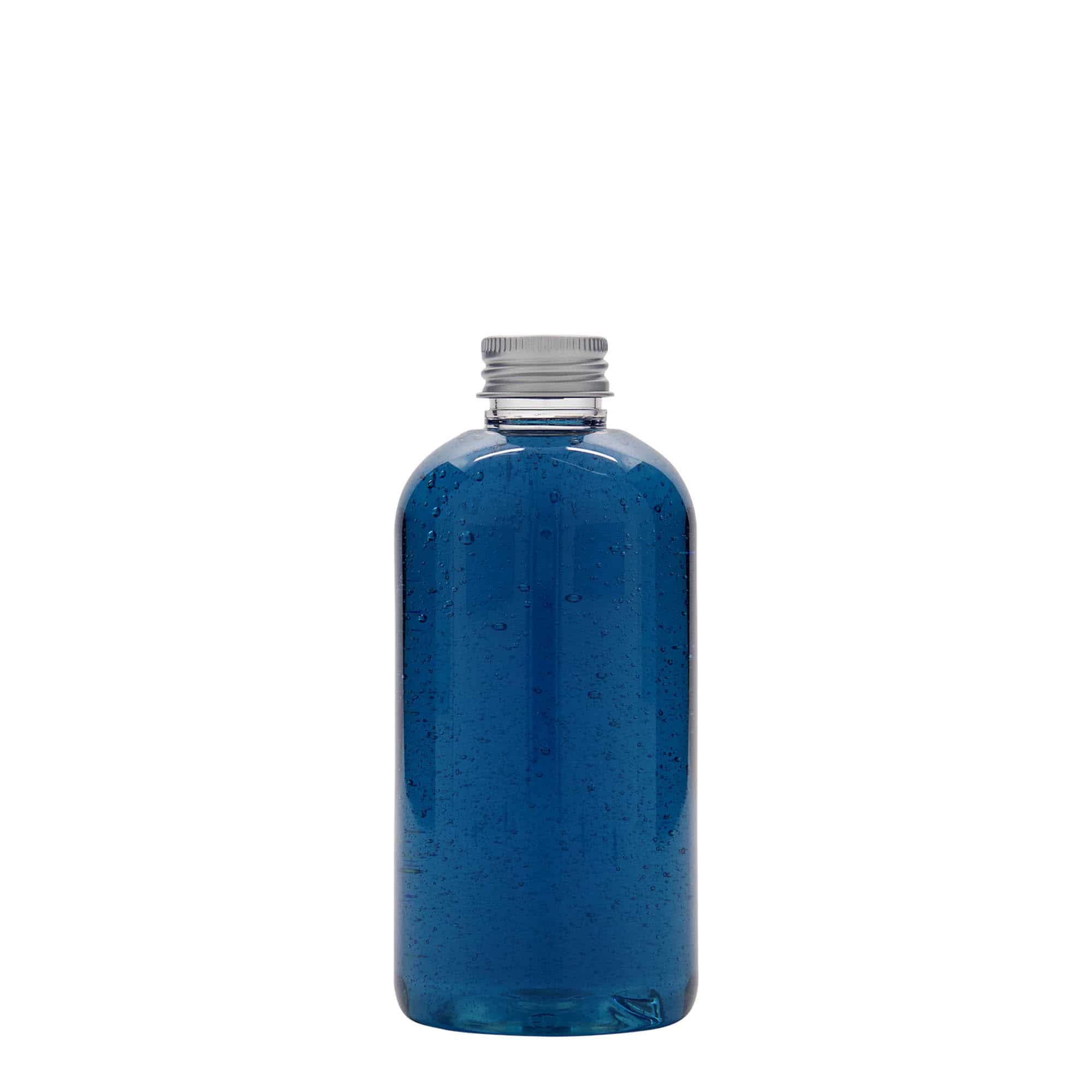 Petfles 'Boston', 250 ml, kunststof, monding: 24/410