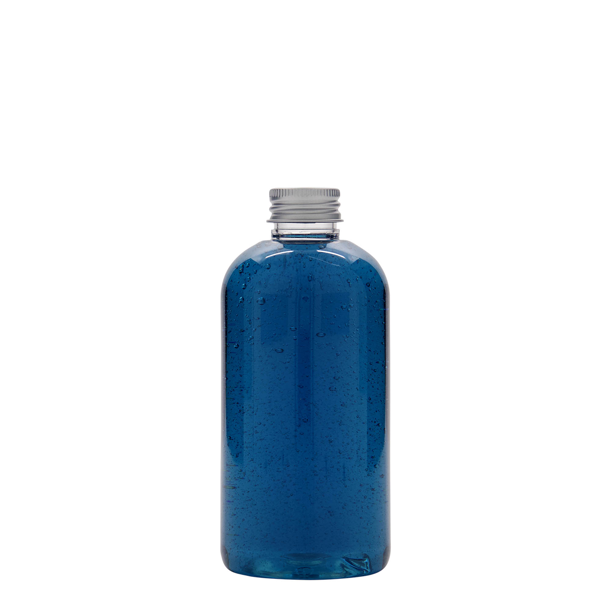 250 ml PET-fles 'Boston', kunststof, hals: 24/410