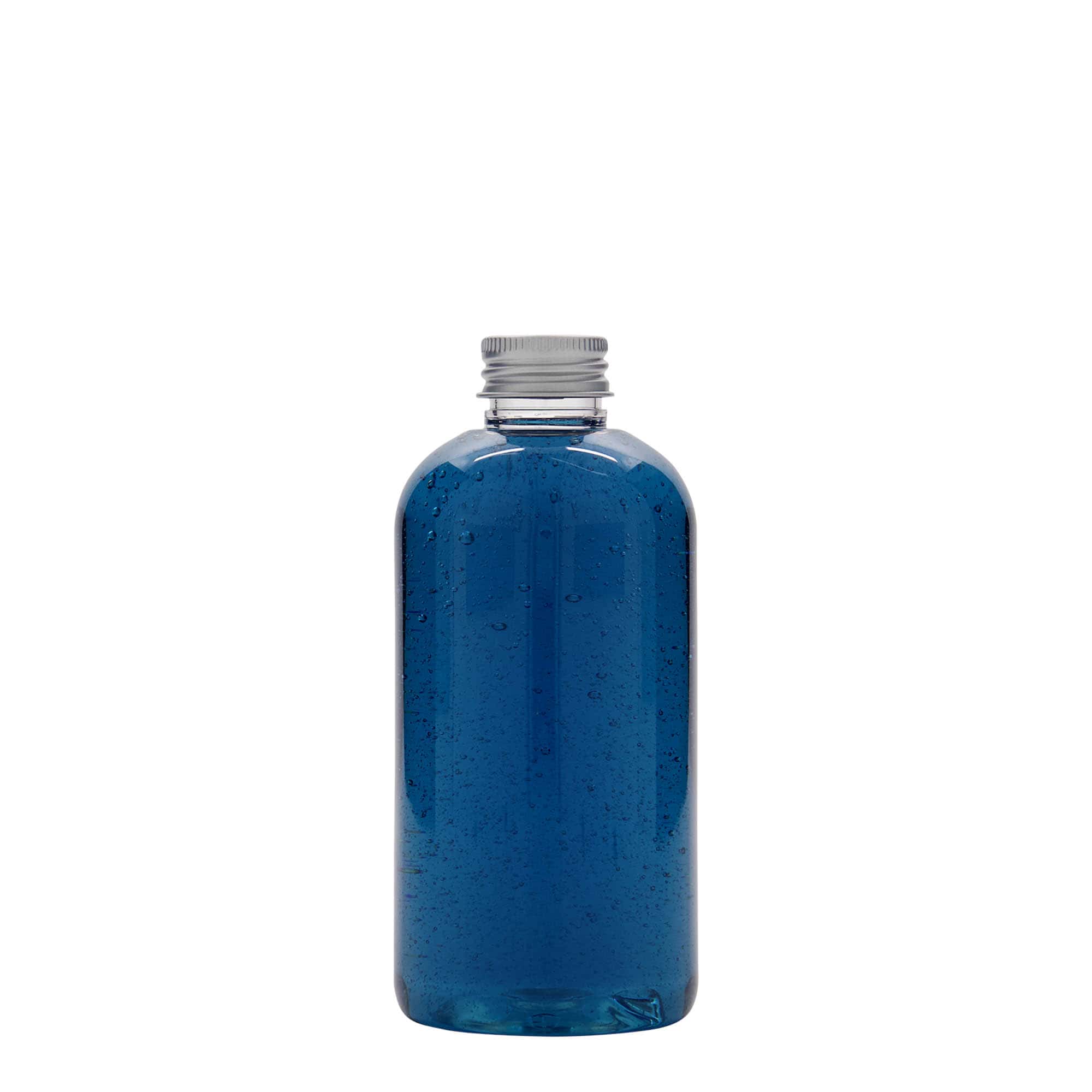 250 ml PET-fles 'Boston', kunststof, hals: 24/410