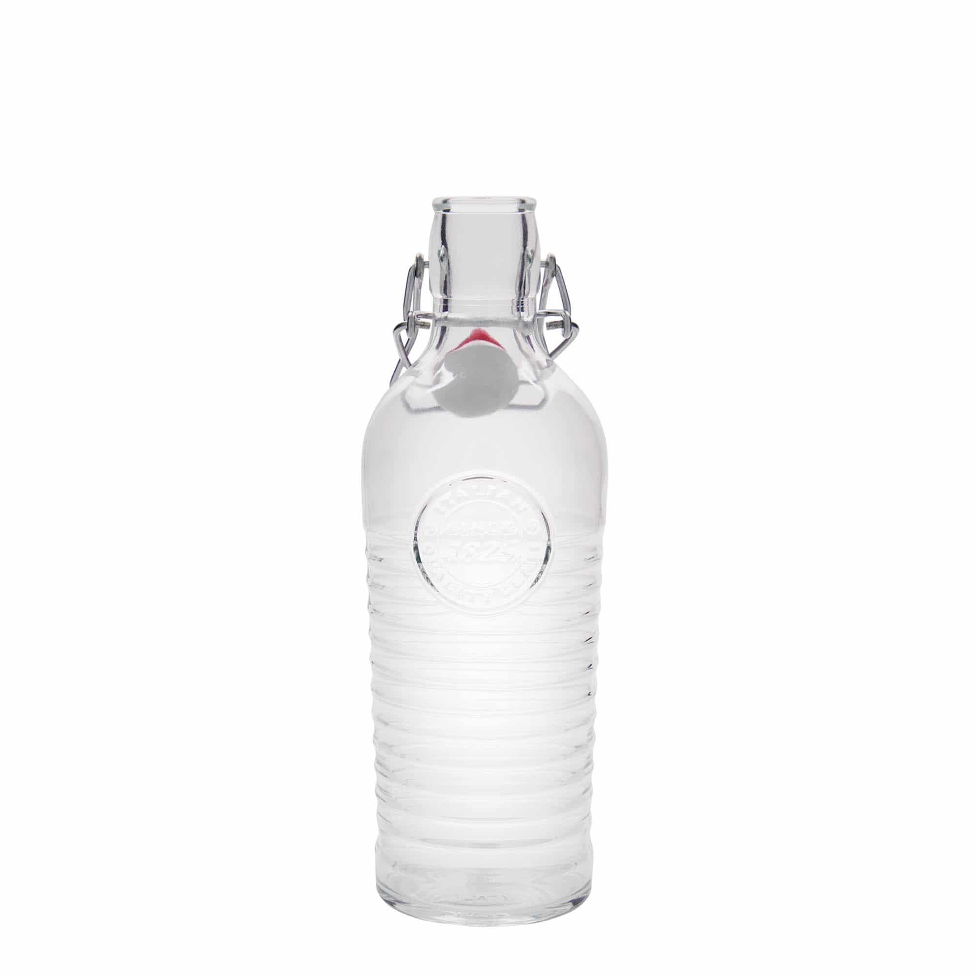 Glazen fles 'Officina 1825', 750 ml, monding: beugelsluiting Glazen fles 'Officina 1825', 750 ml, monding: beugelsluiting