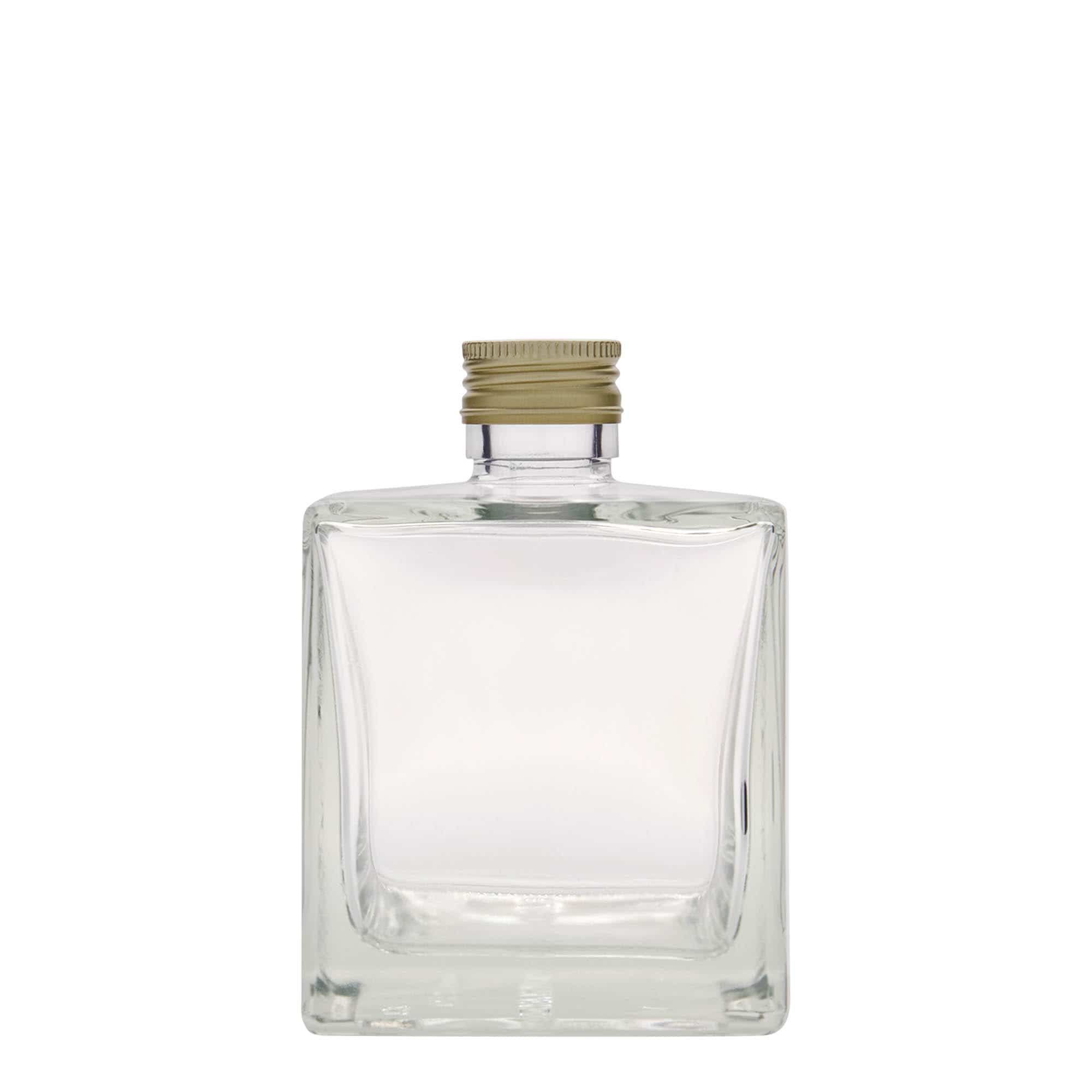 500 ml glazen fles 'Cube', vierkant, monding: PP 31,5