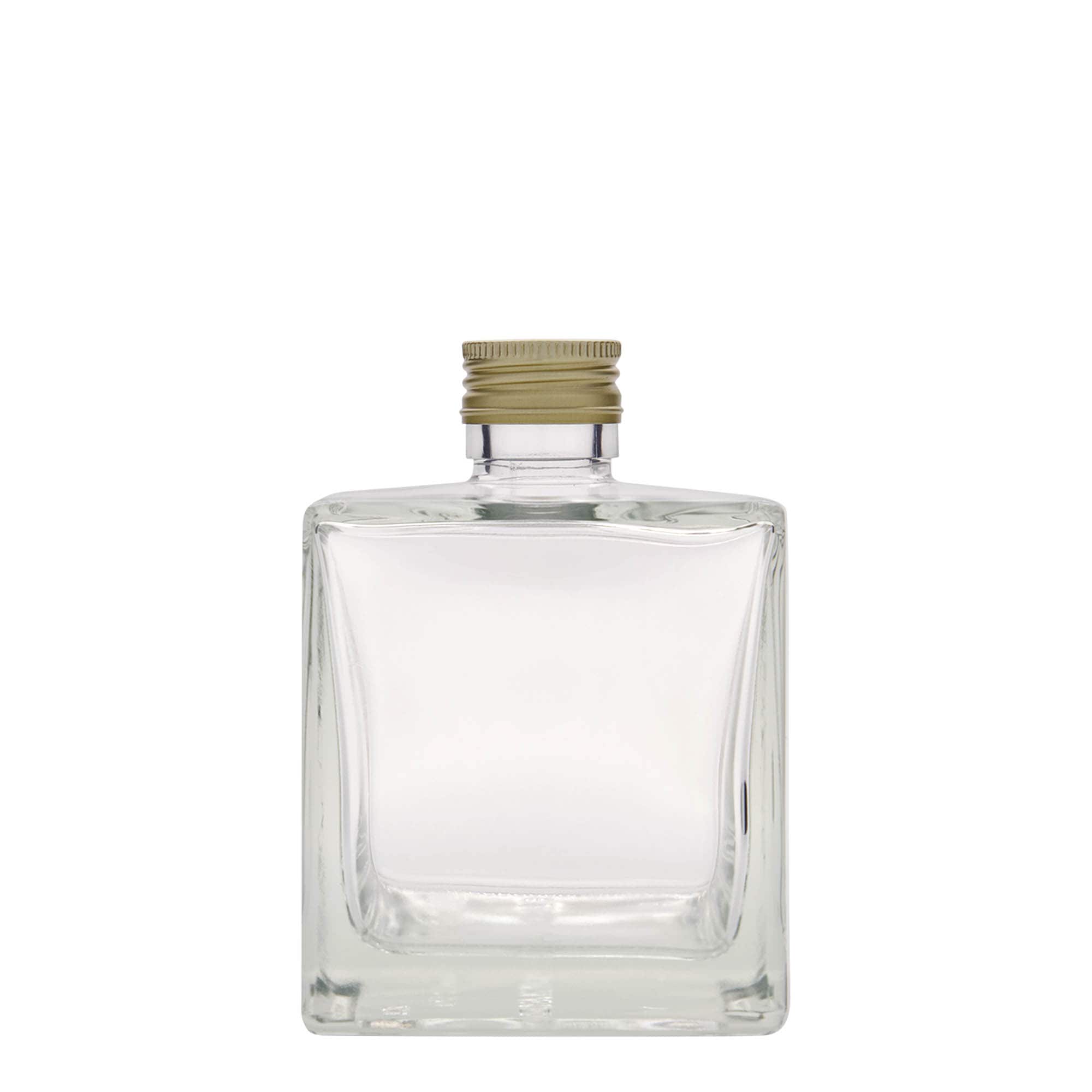 500 ml glazen fles 'Cube', vierkant, monding: PP 31,5