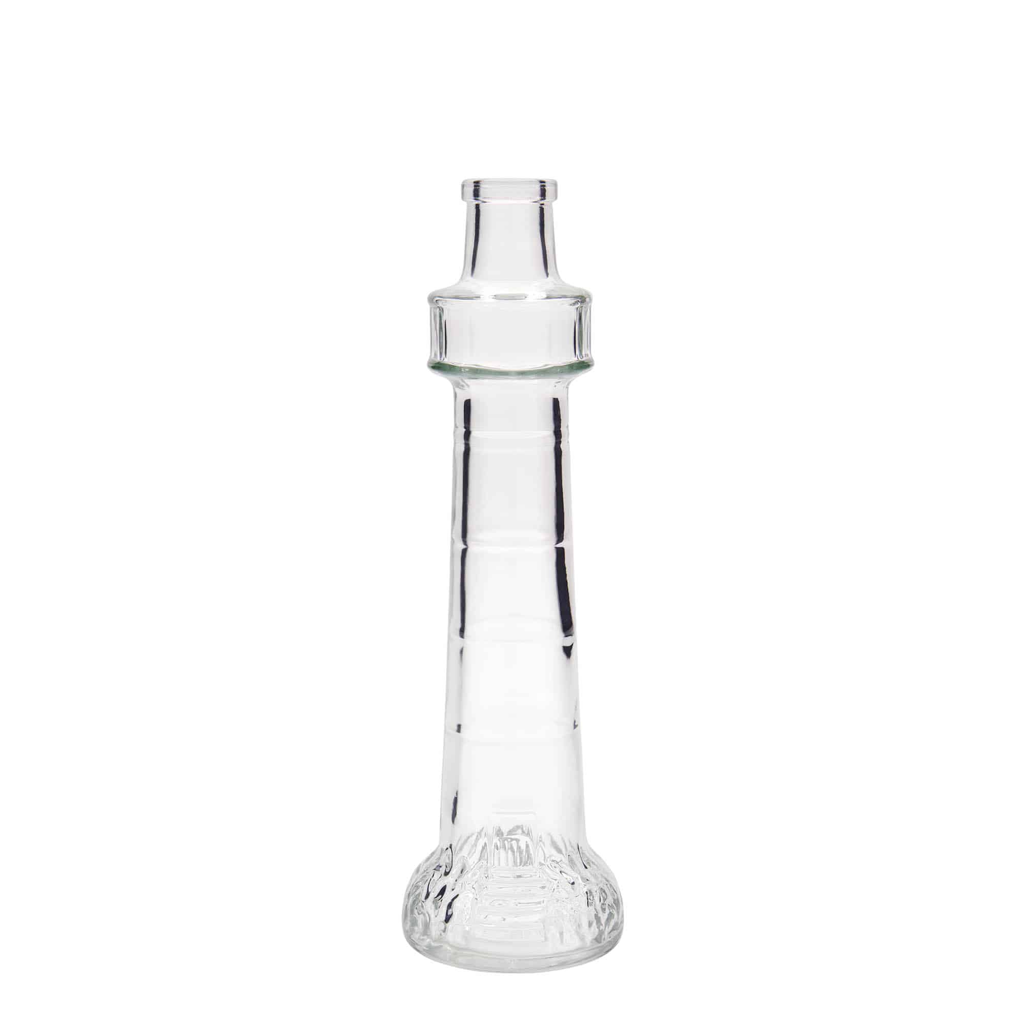 200 ml glazen fles 'Leuchtturm', opening: kurk