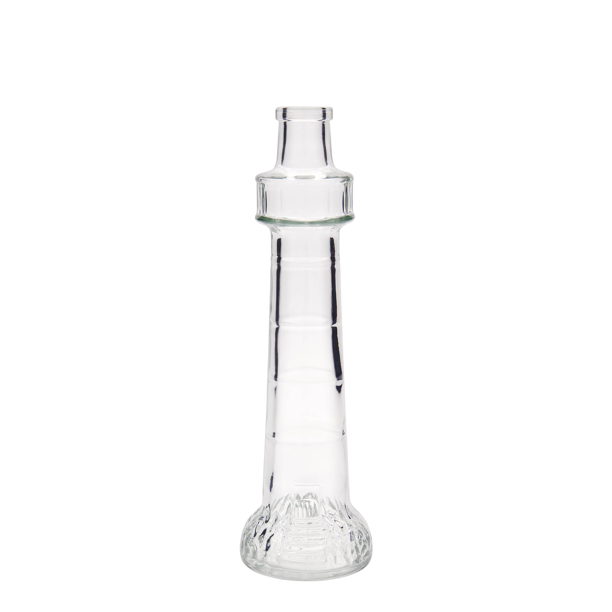 200 ml glazen fles 'Leuchtturm', opening: kurk