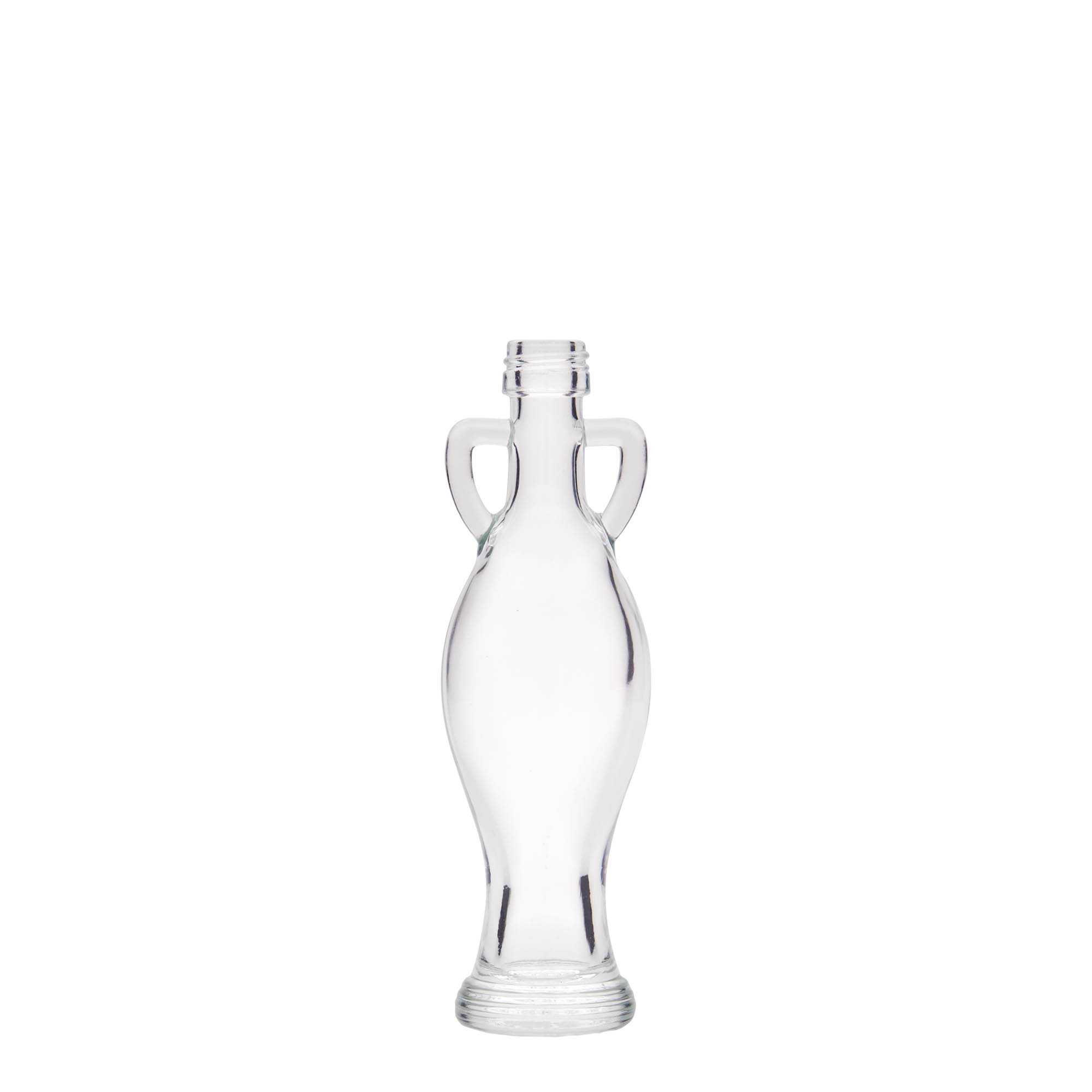 40 ml glazen fles 'Amfoor', opening: PP 18 40 ml glazen fles 'Amfoor', opening: PP 18