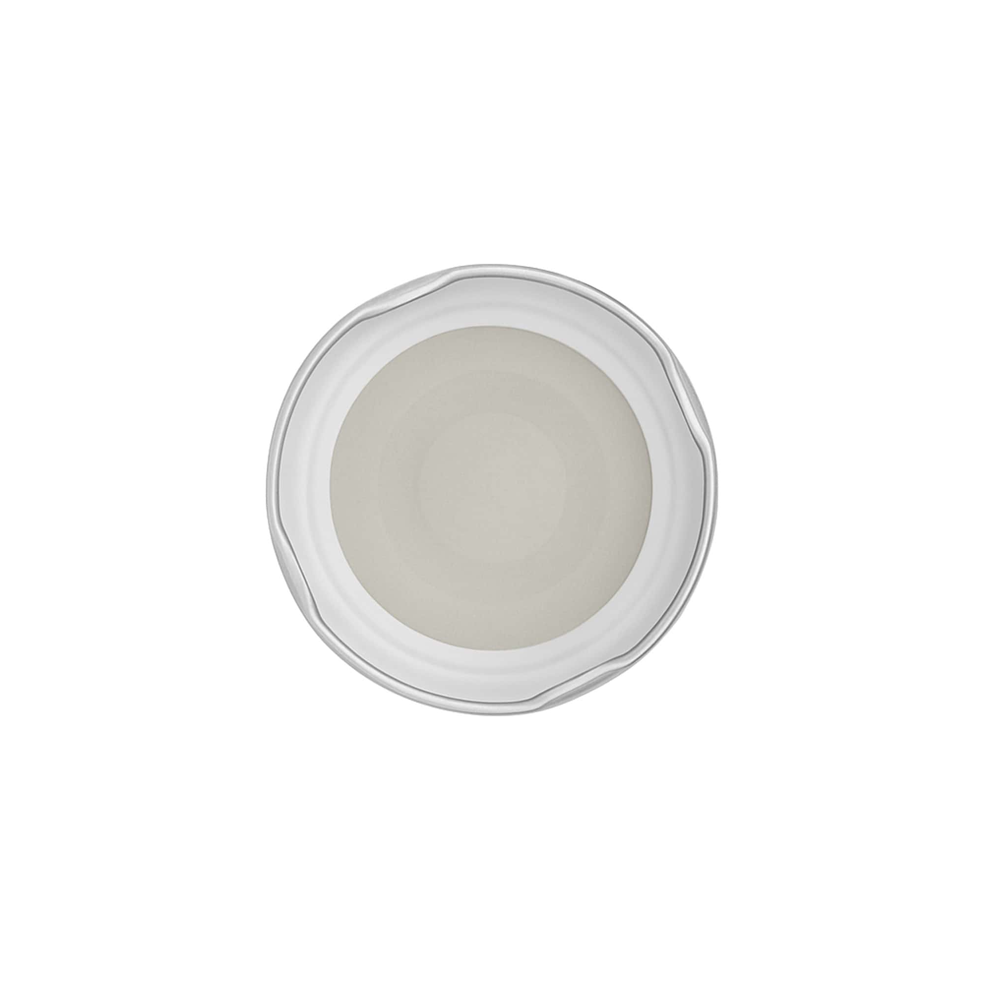 Deep-Twist-Off-sluiting, witblik, zilver, voor monding: Deep-TO 66