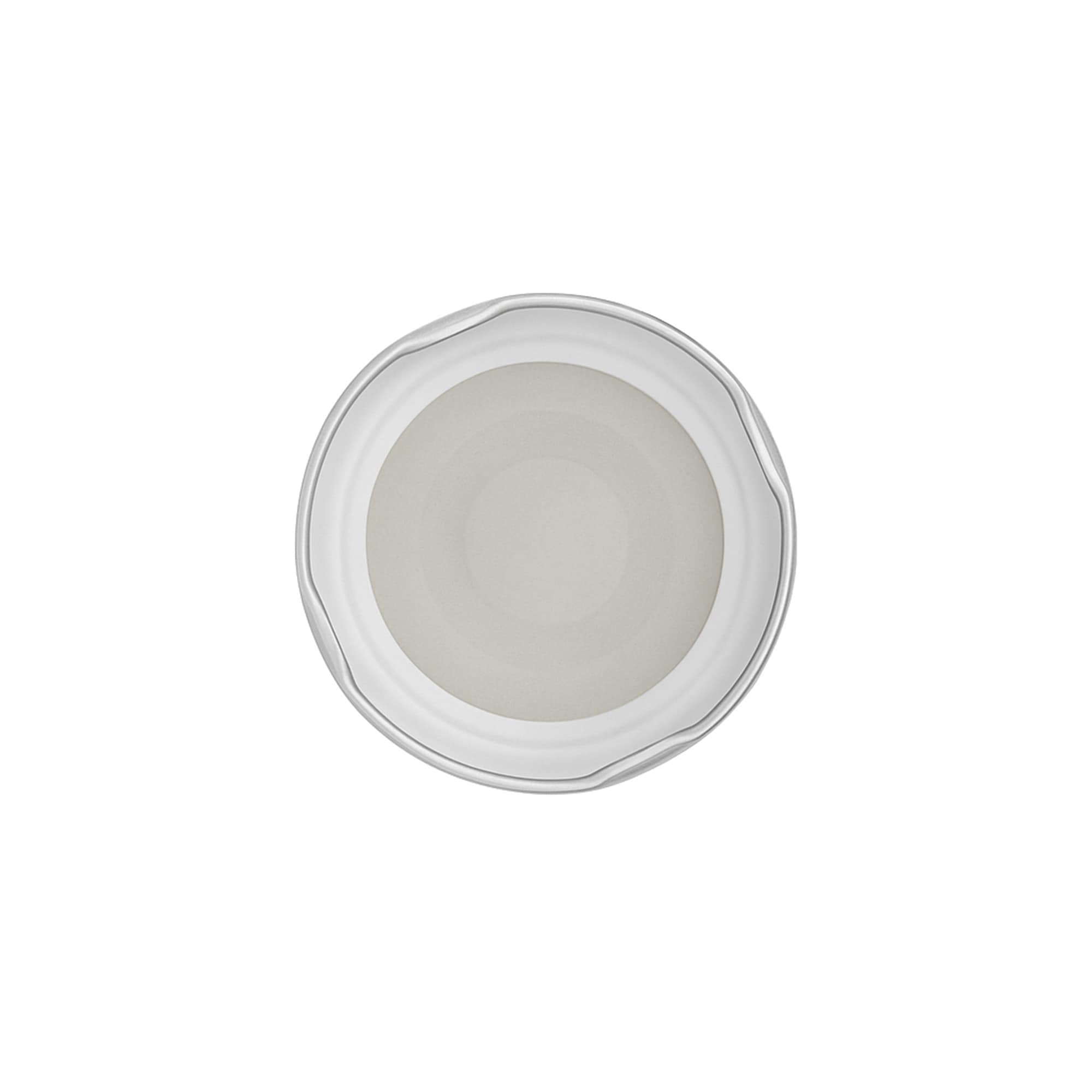 Deep-Twist-Off-sluiting, witblik, zilver, voor monding: Deep-TO 66