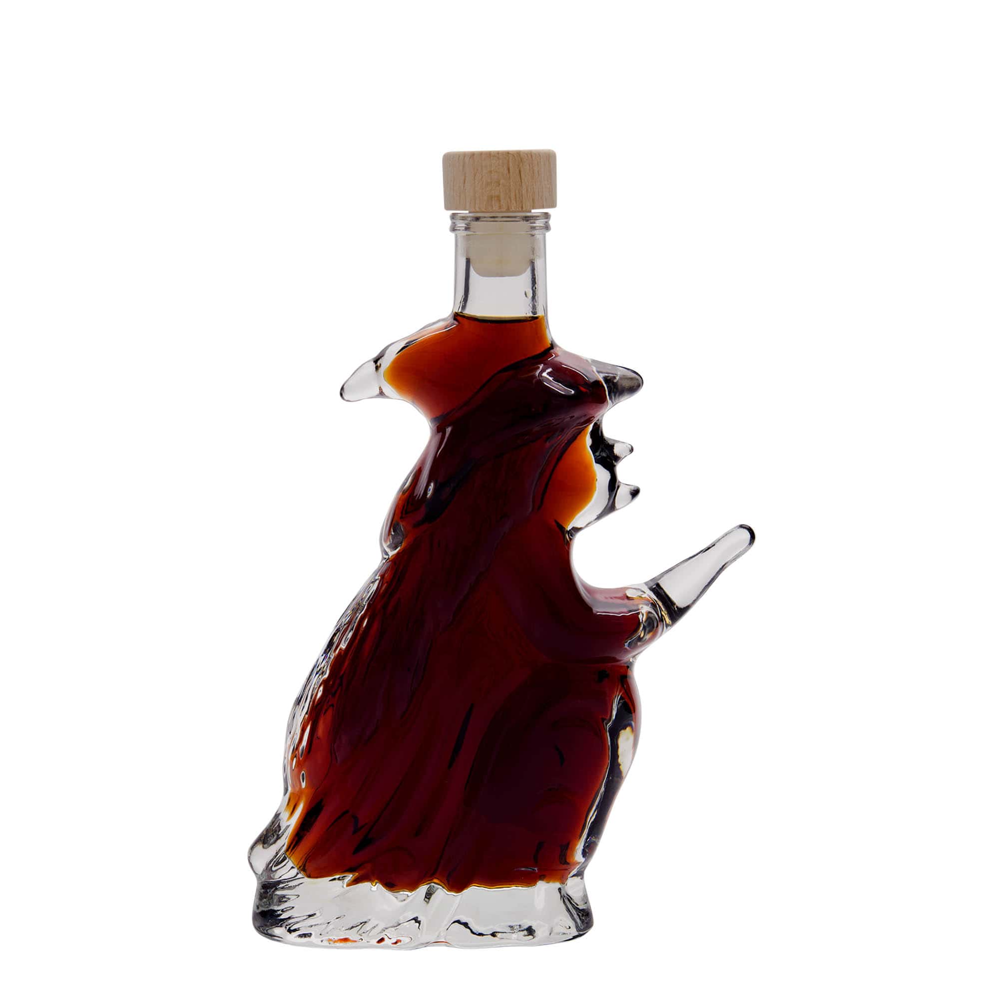 200 ml glazen fles 'Hexe', opening: kurk