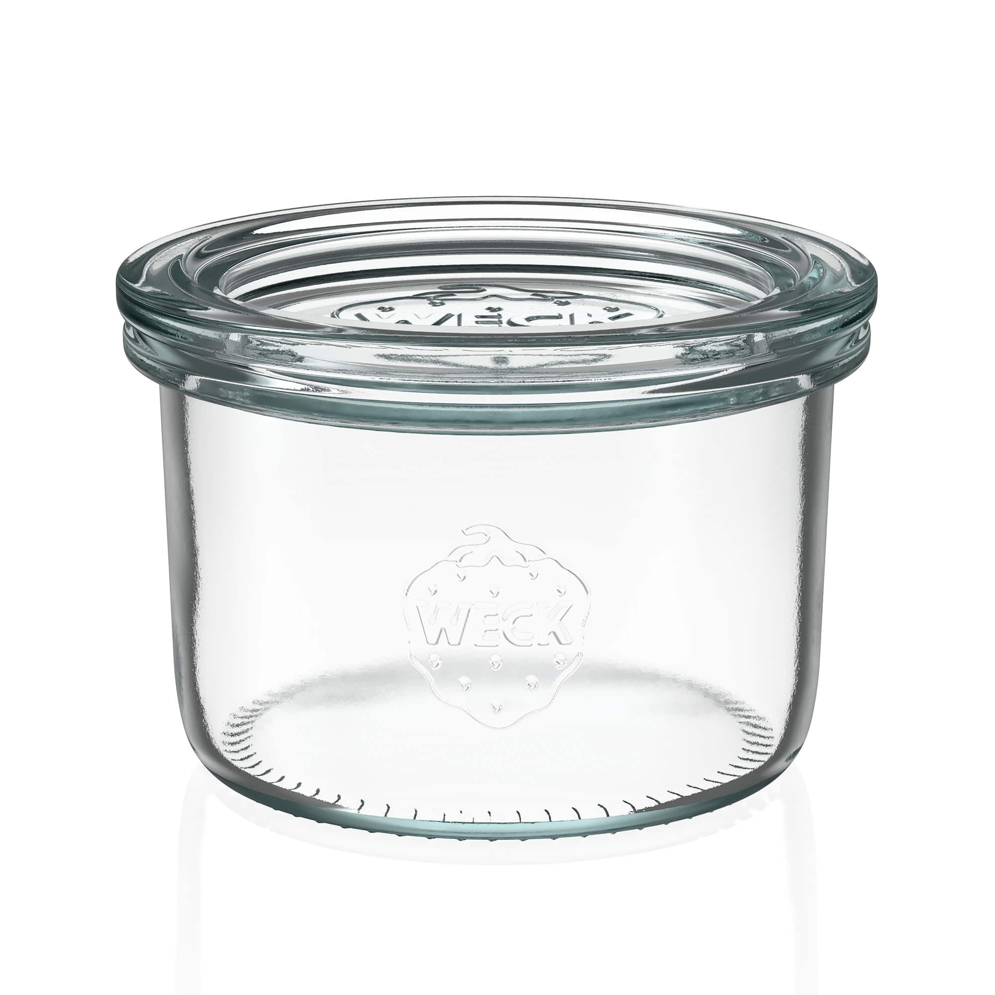 12x 200 ml WECK-stortglas met glazen deksel RR 80