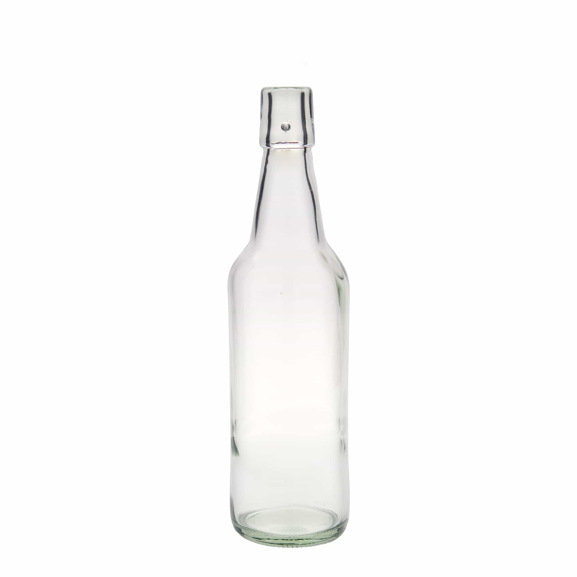 500 ml bierfles, glas, monding: beugelsluiting