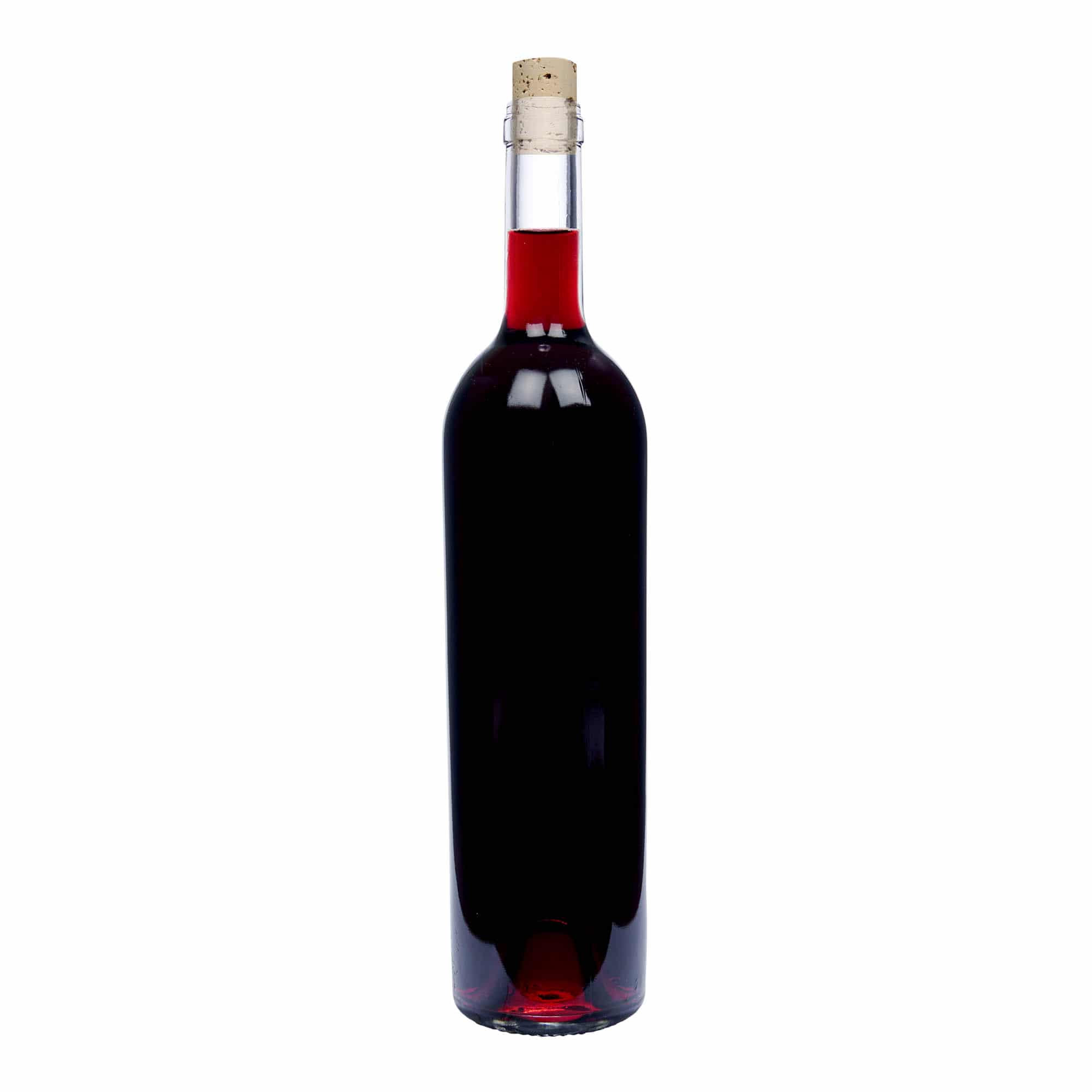 750 ml wijnfles 'Liberty', hals: kurk