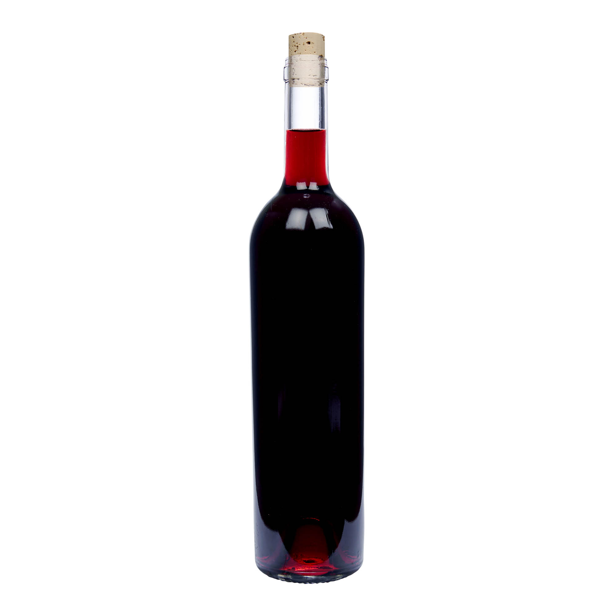 750 ml wijnfles 'Liberty', hals: kurk