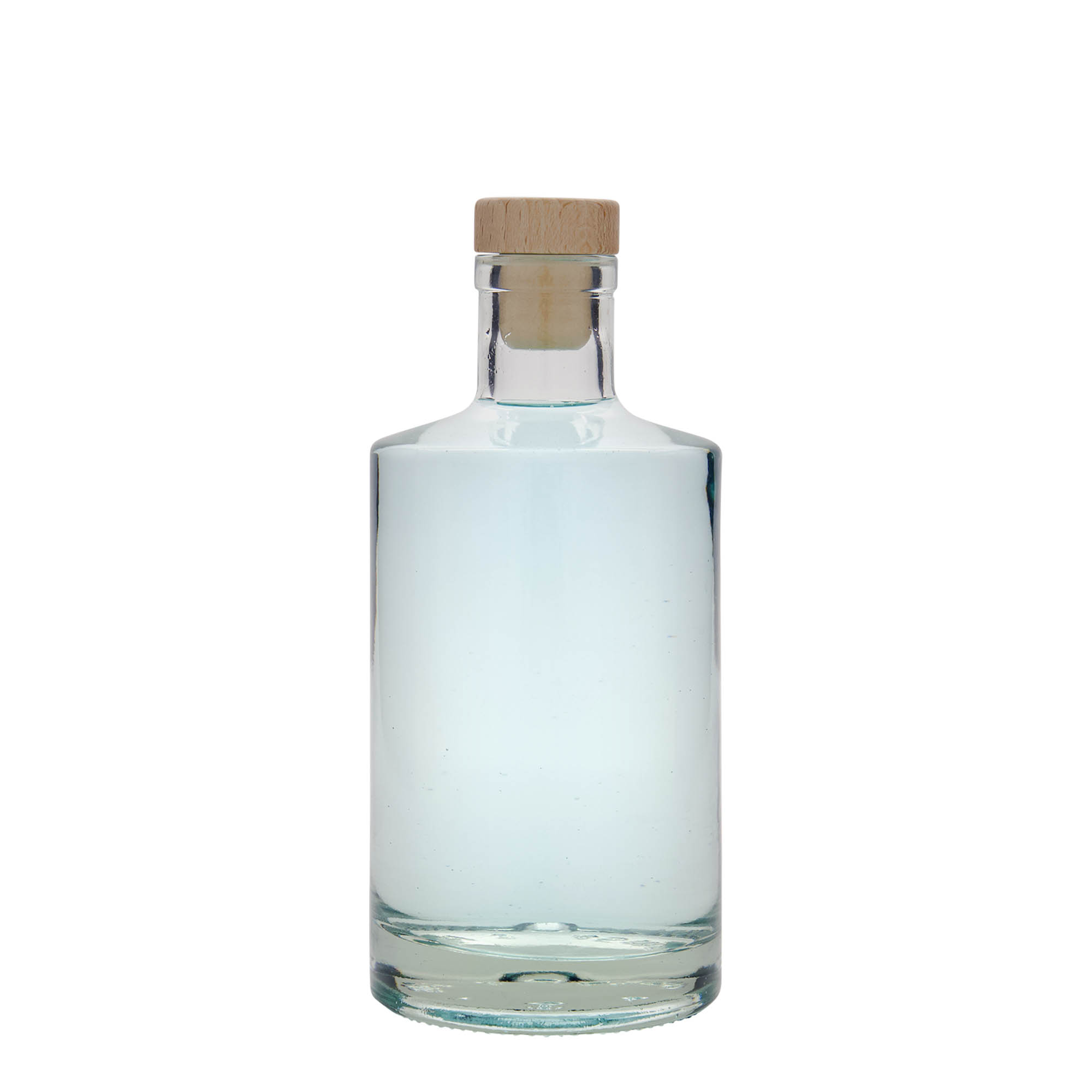 500 ml glazen fles 'Caroline', opening: kurk 500 ml glazen fles 'Caroline', opening: kurk