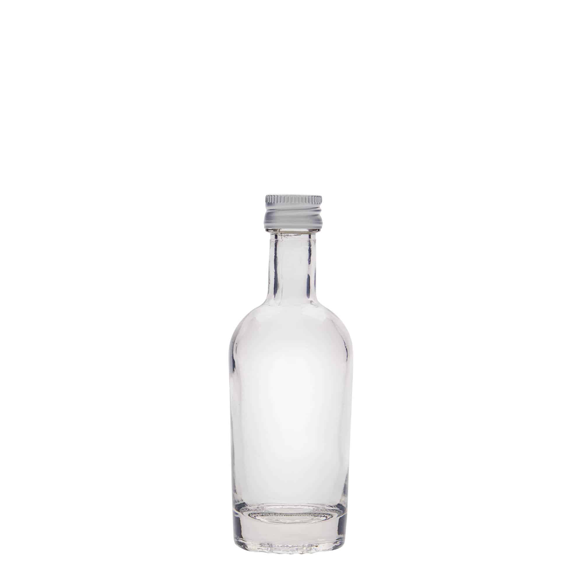 50 ml glazen fles 'Pepe', opening: PP 18