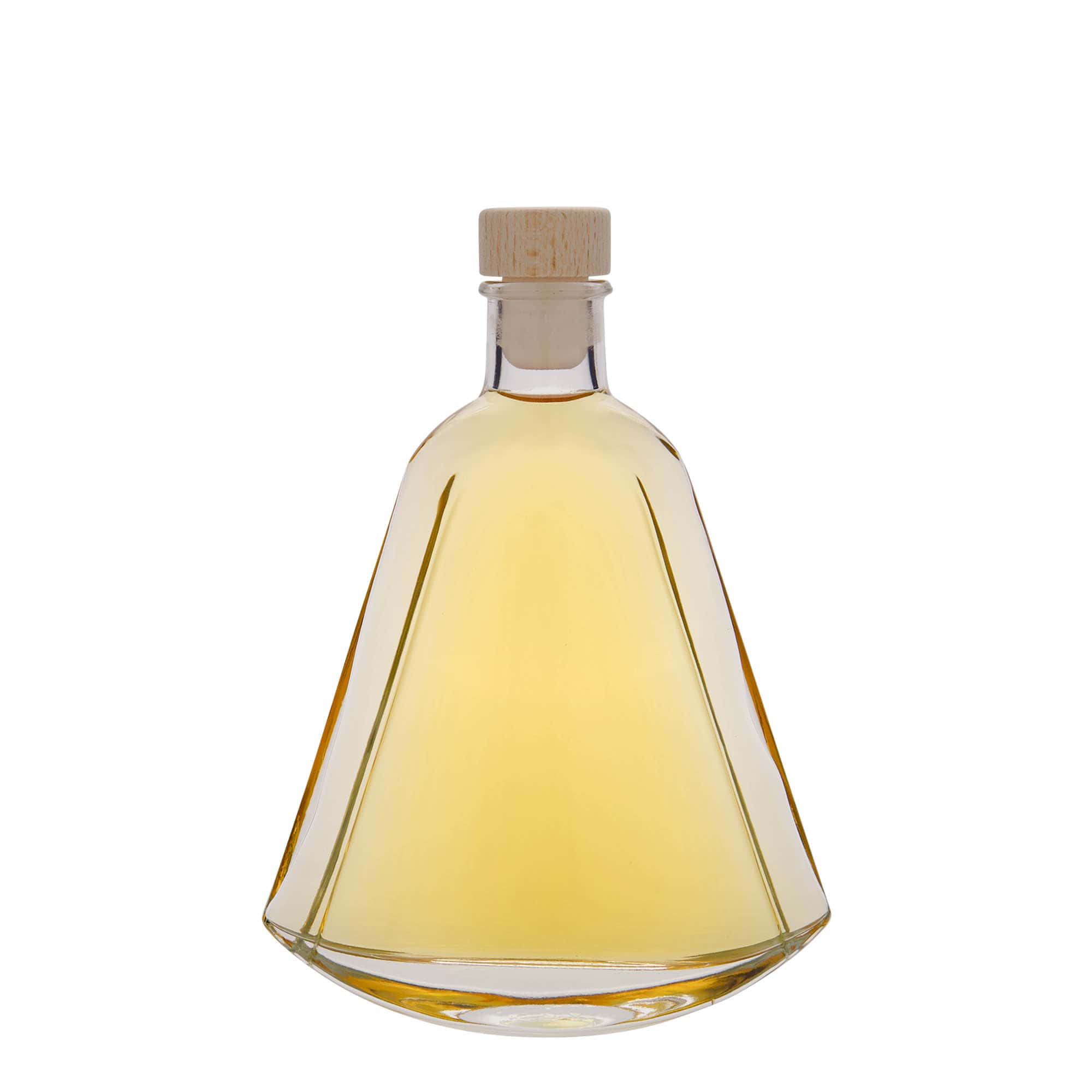 200 ml glazen fles 'Maurizio', ovaal, opening: kurk