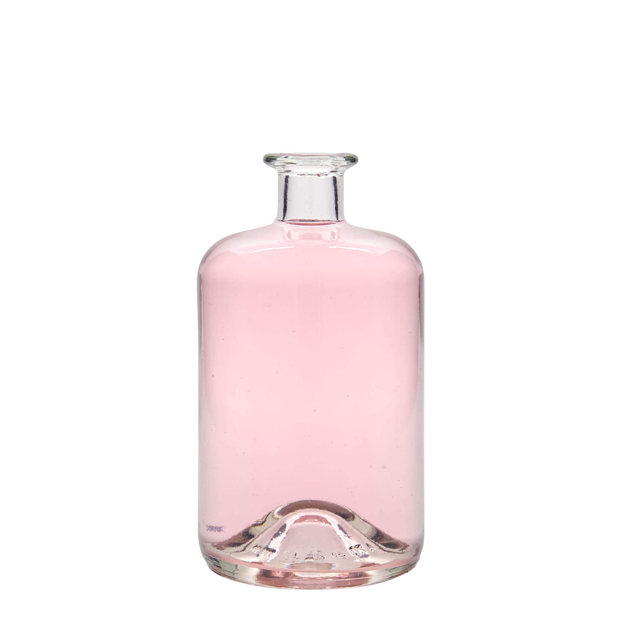 700 ml glazen fles apotheker, opening: kurk 700 ml glazen fles apotheker, opening: kurk