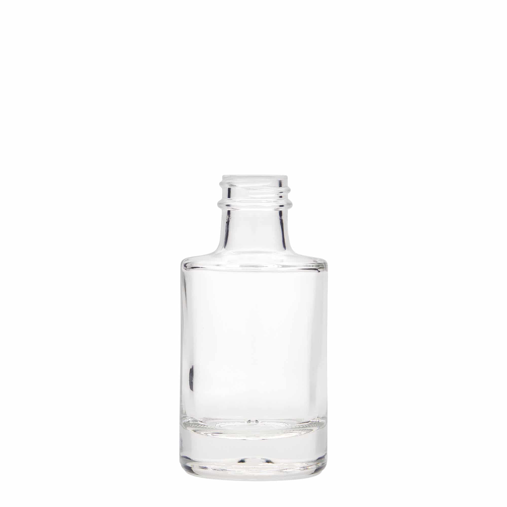 100 ml glazen fles 'Aventura', opening: GPI 28 100 ml glazen fles 'Aventura', opening: GPI 28