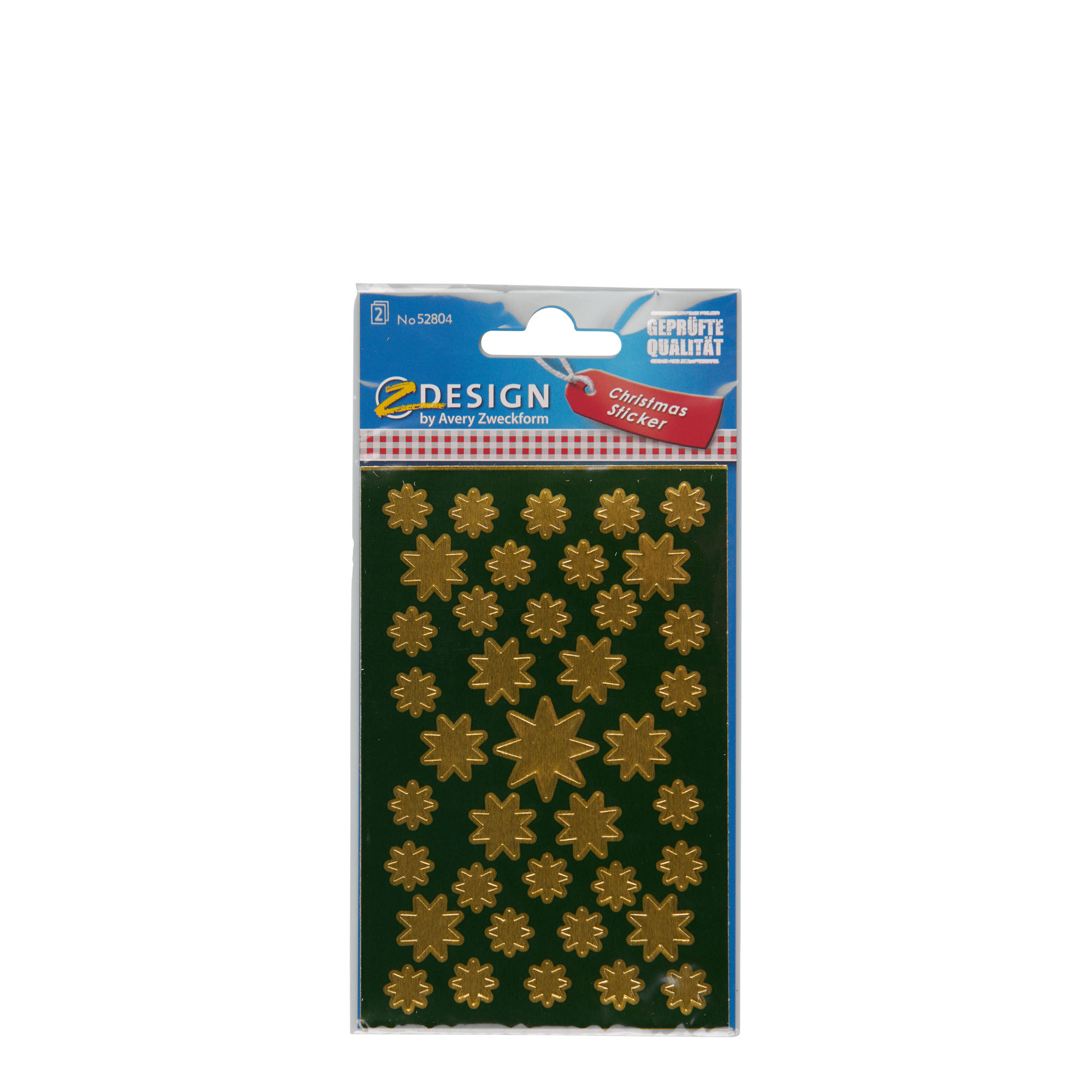 Zweckform Stickers 'Sterren', papier, goud
