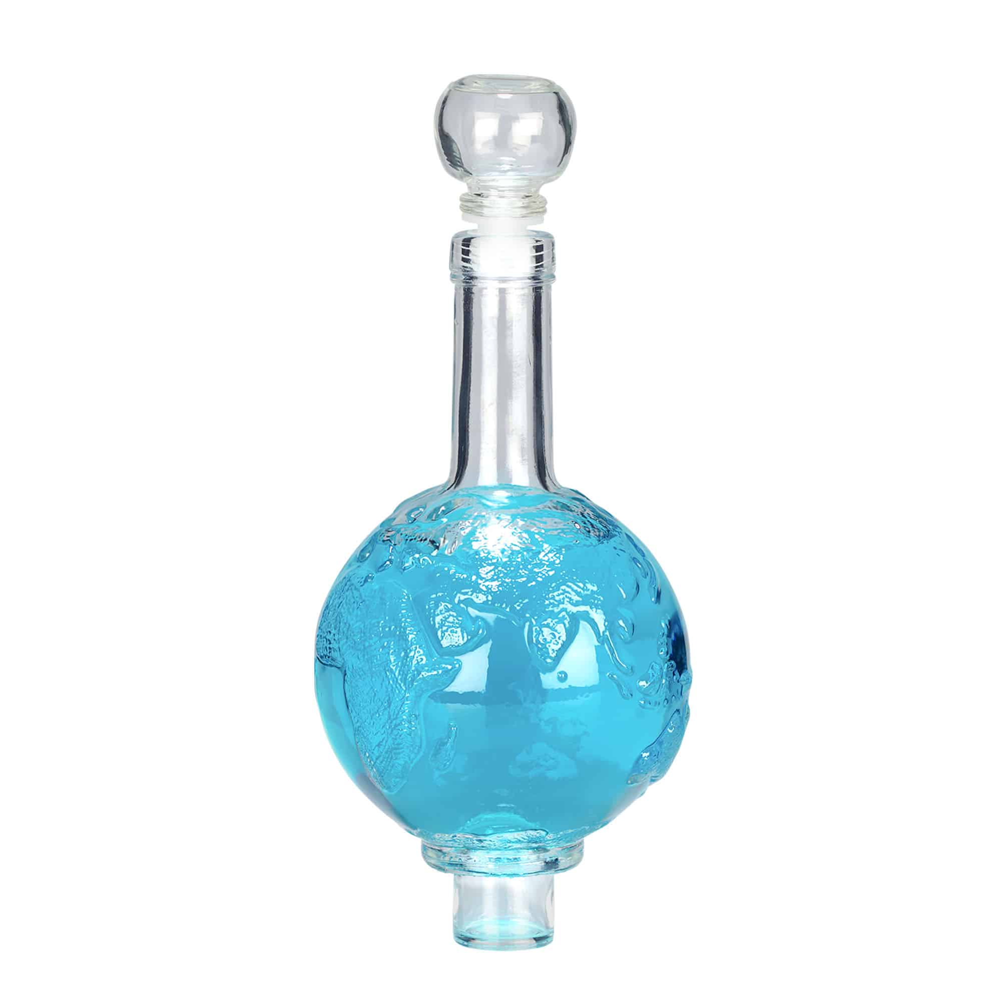 500 ml glazen fles 'Globus', opening: kurk
