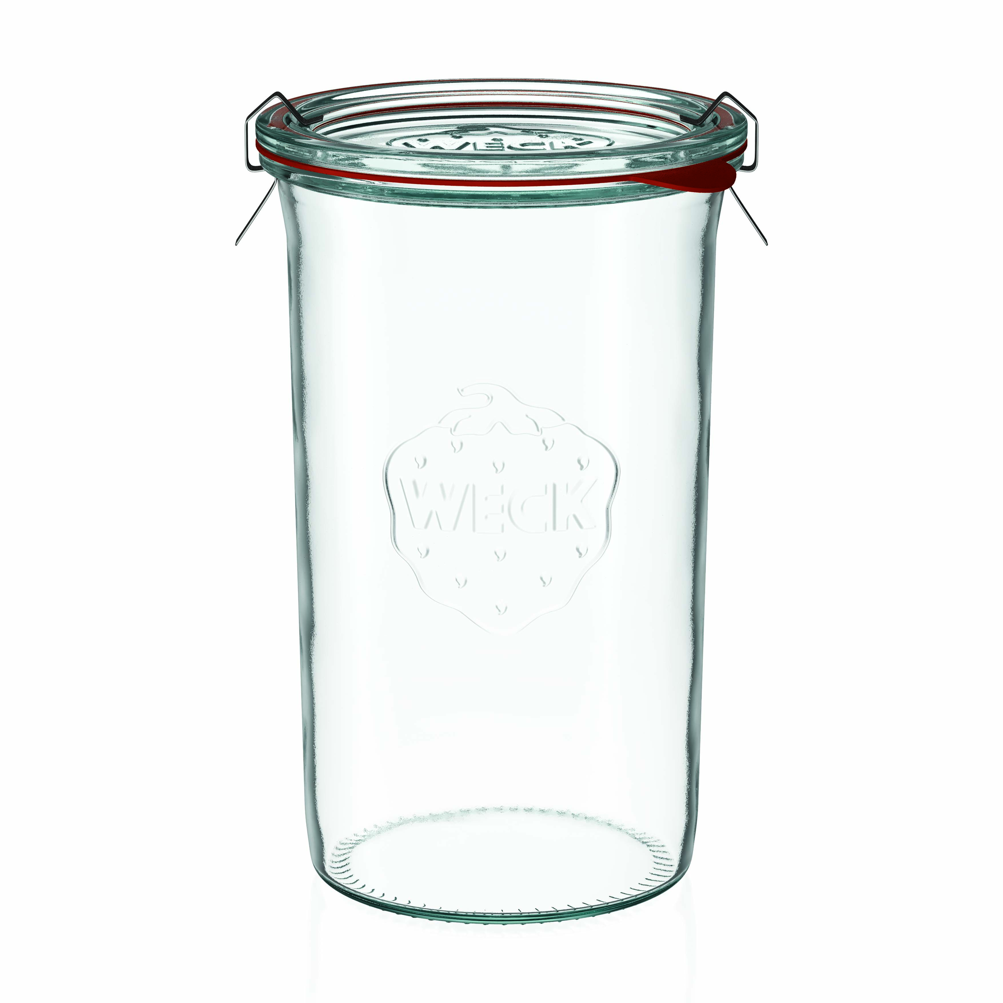 1.000 ml WECK-omvalglas #, opening: ronde rand 1.000 ml WECK-omvalglas #, opening: ronde rand
