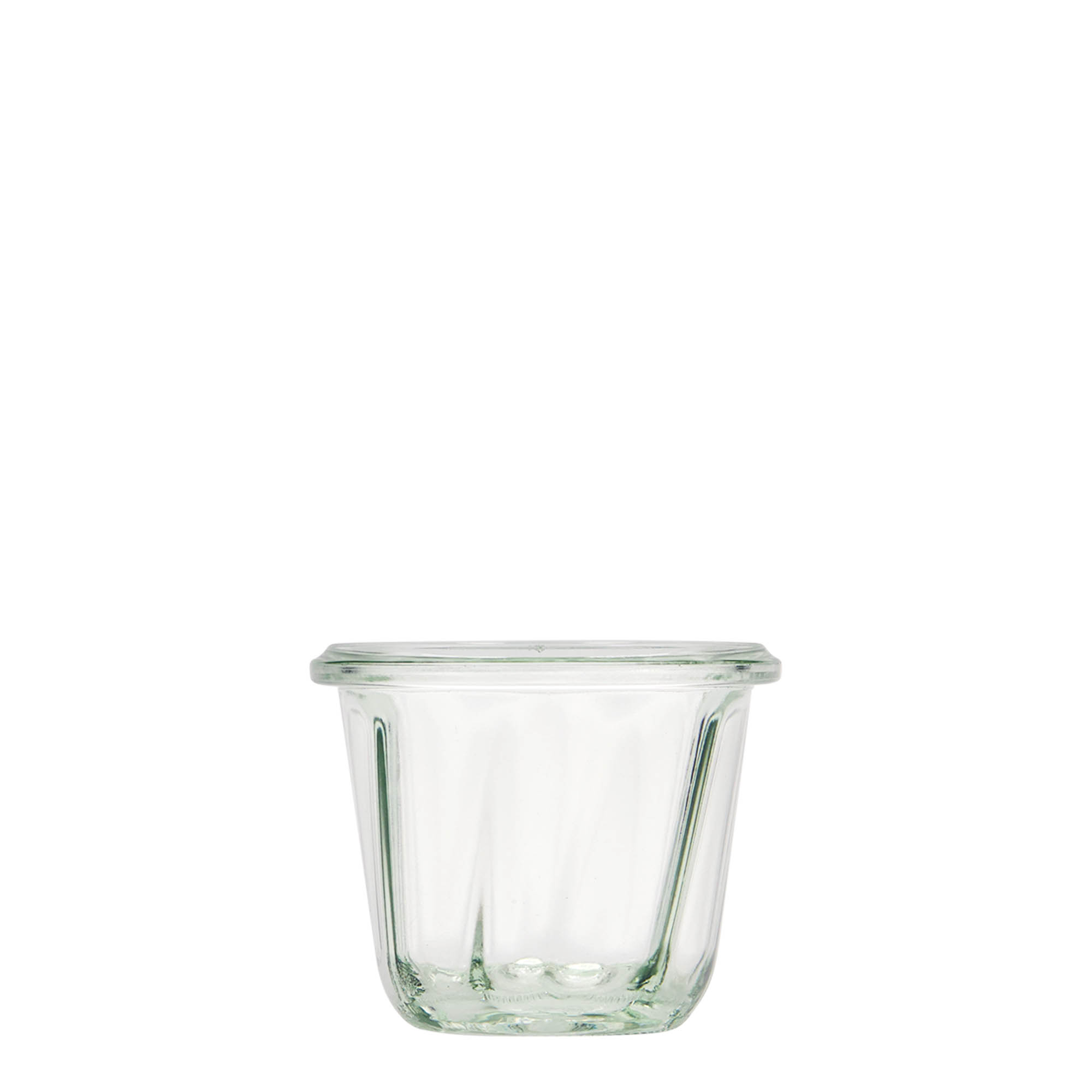 80 ml WECK-Gugelhupfglas, opening: ronde rand 80 ml WECK-Gugelhupfglas, opening: ronde rand