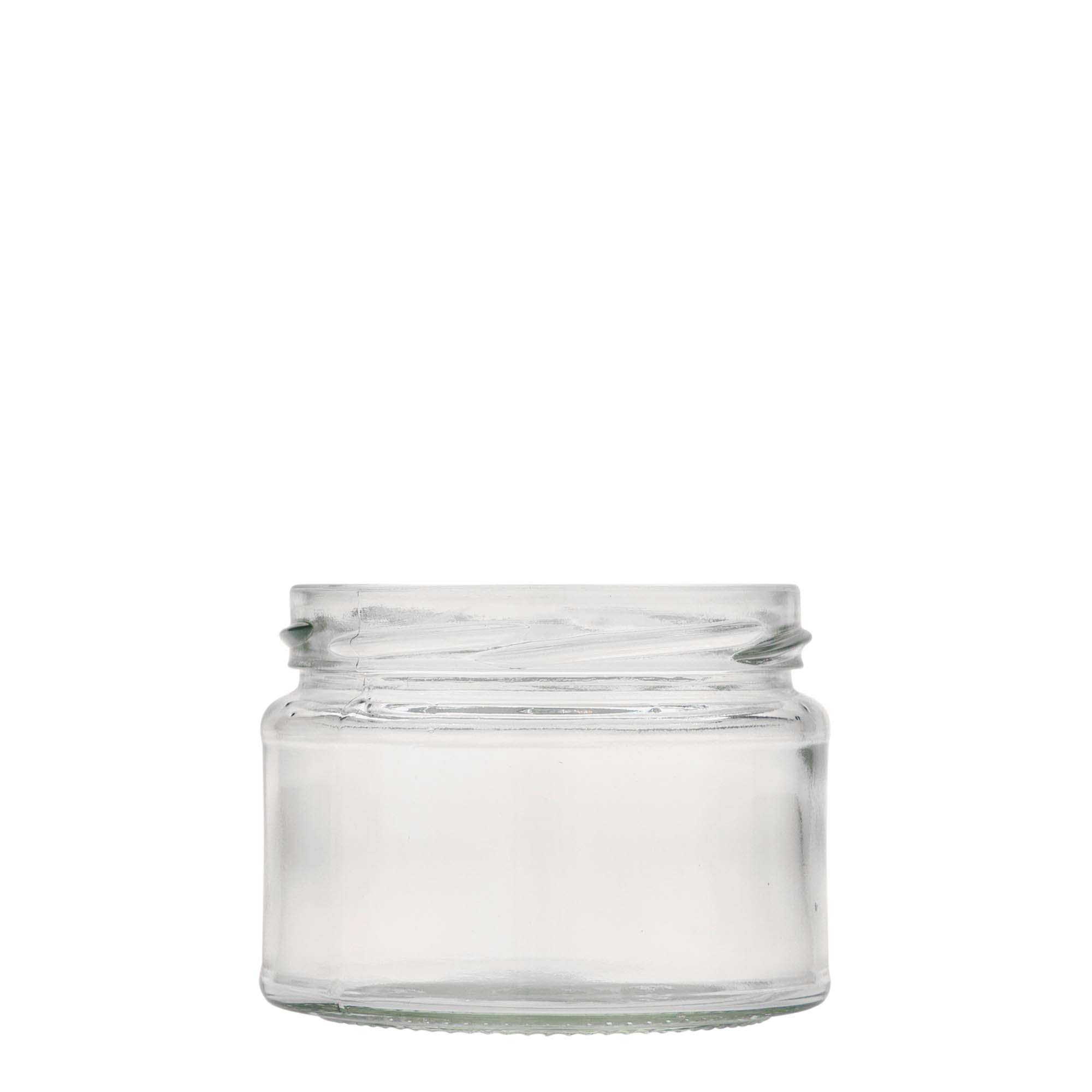 280 ml plat rond glas, opening: twist-off (TO 82)