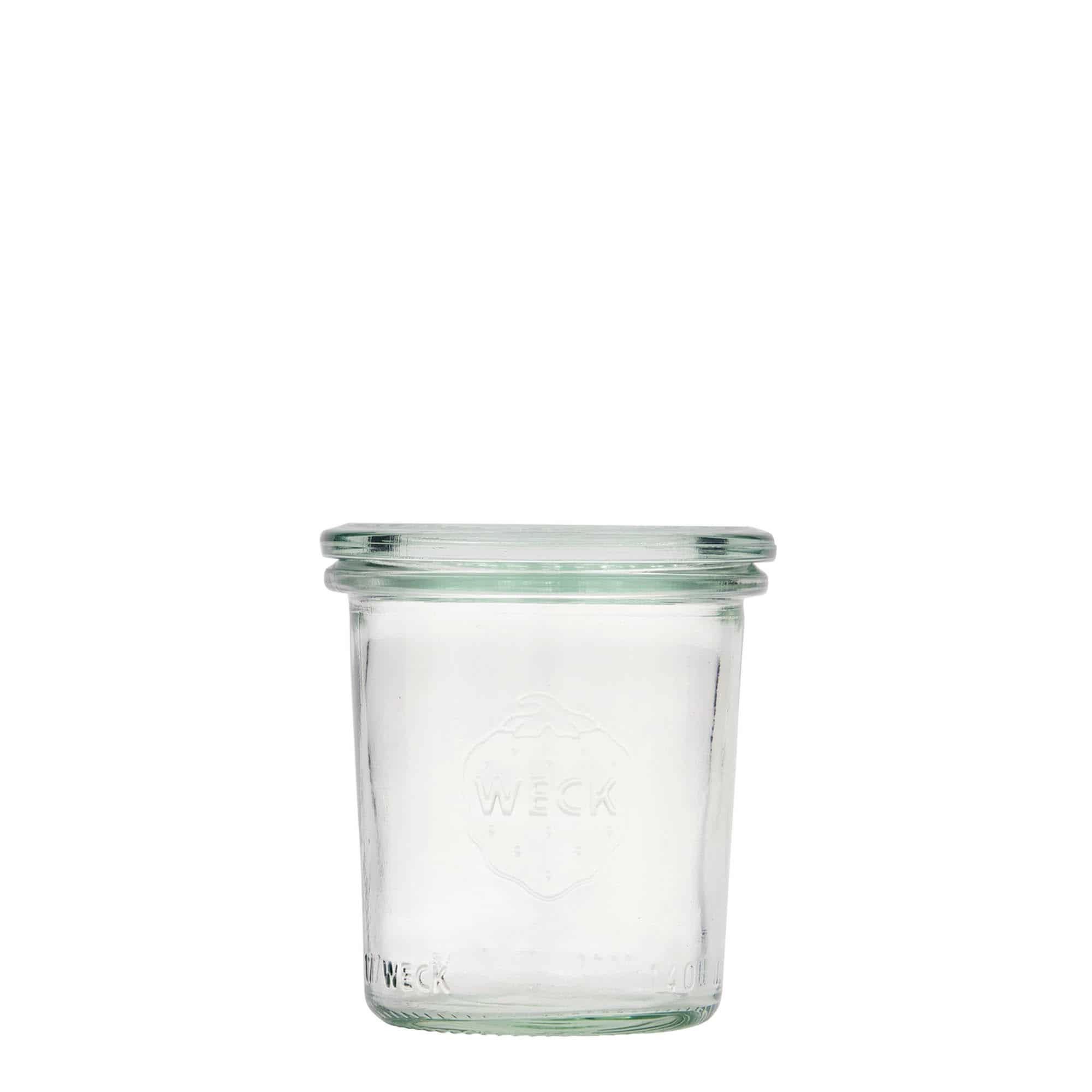 140 ml WECK-omkeerglas, opening: ronde rand 140 ml WECK-omkeerglas, opening: ronde rand