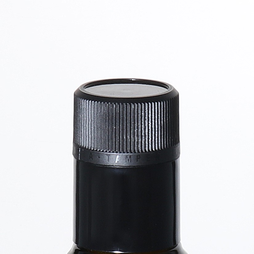 DOP-originaliteitszegel met schenktuit, PE-kunststof, zwart DOP-originaliteitszegel met schenktuit, PE-kunststof, zwart