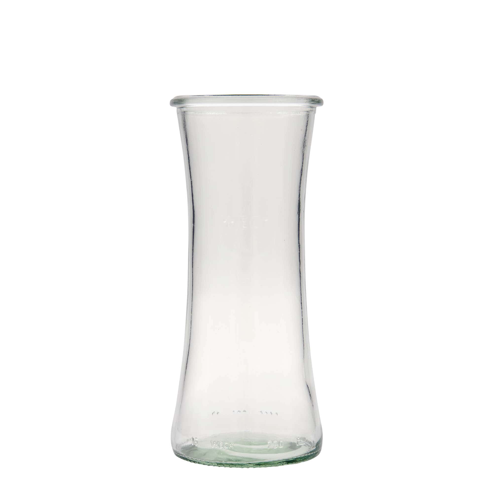 6x 730 ml WECK-gourmetglas met glazen deksel RR 80