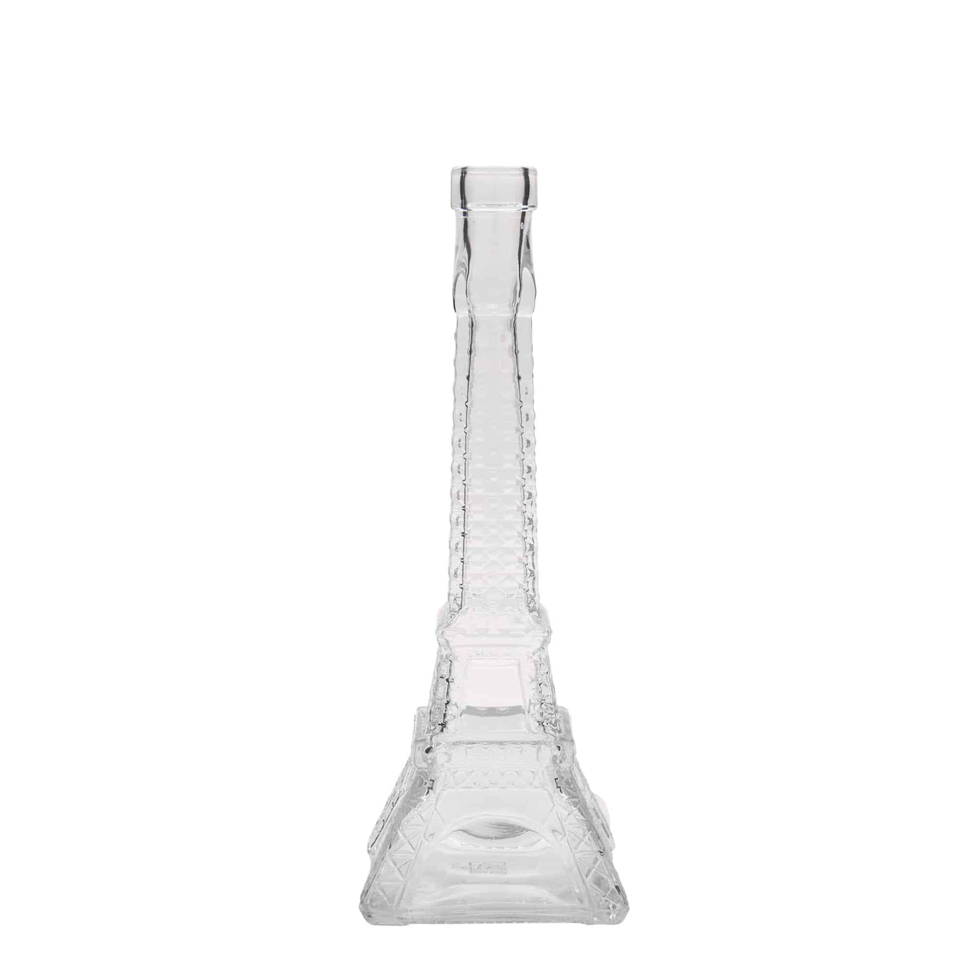 200 ml glazen fles 'Eiffeltoren', opening: kurk
