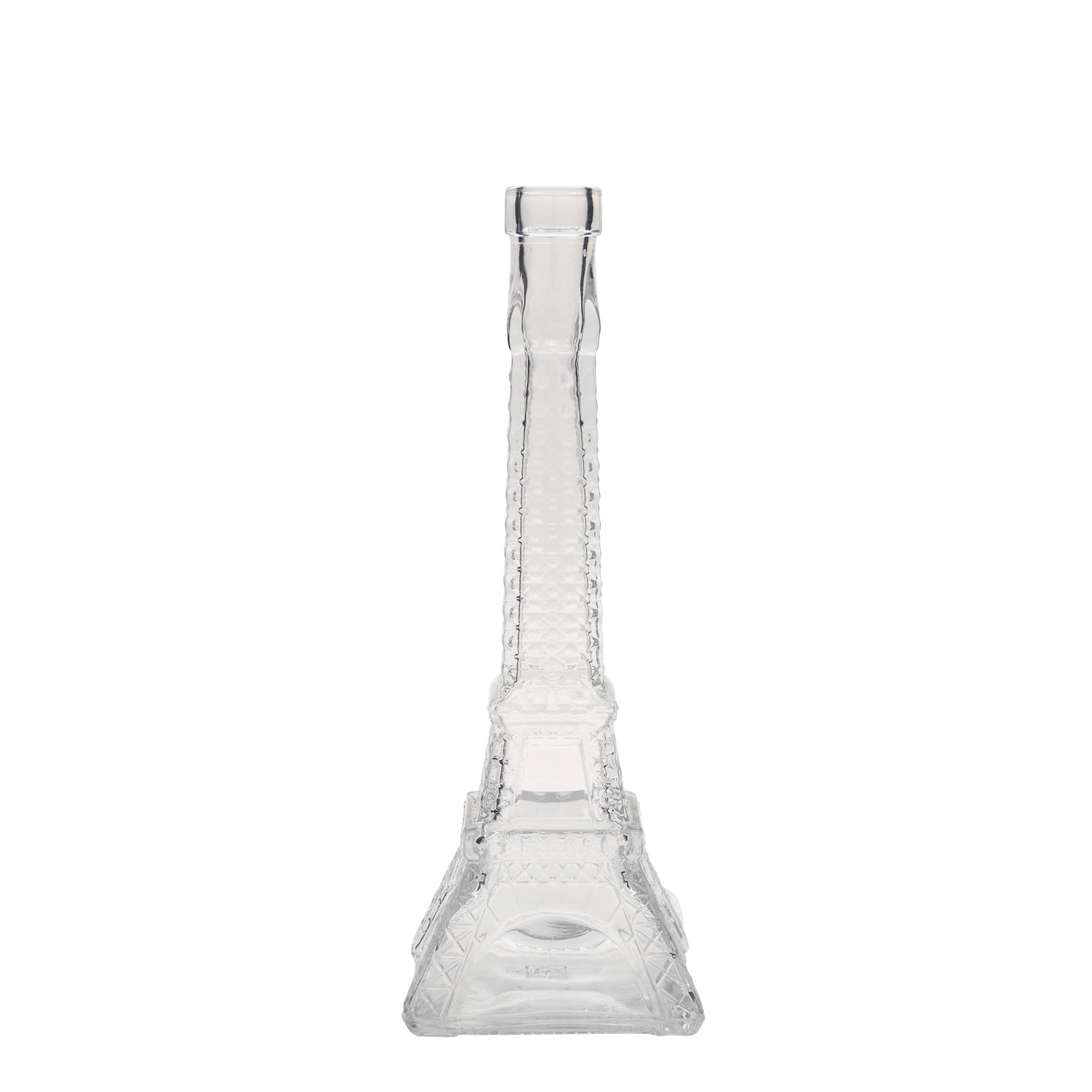 200 ml glazen fles 'Eiffeltoren', opening: kurk