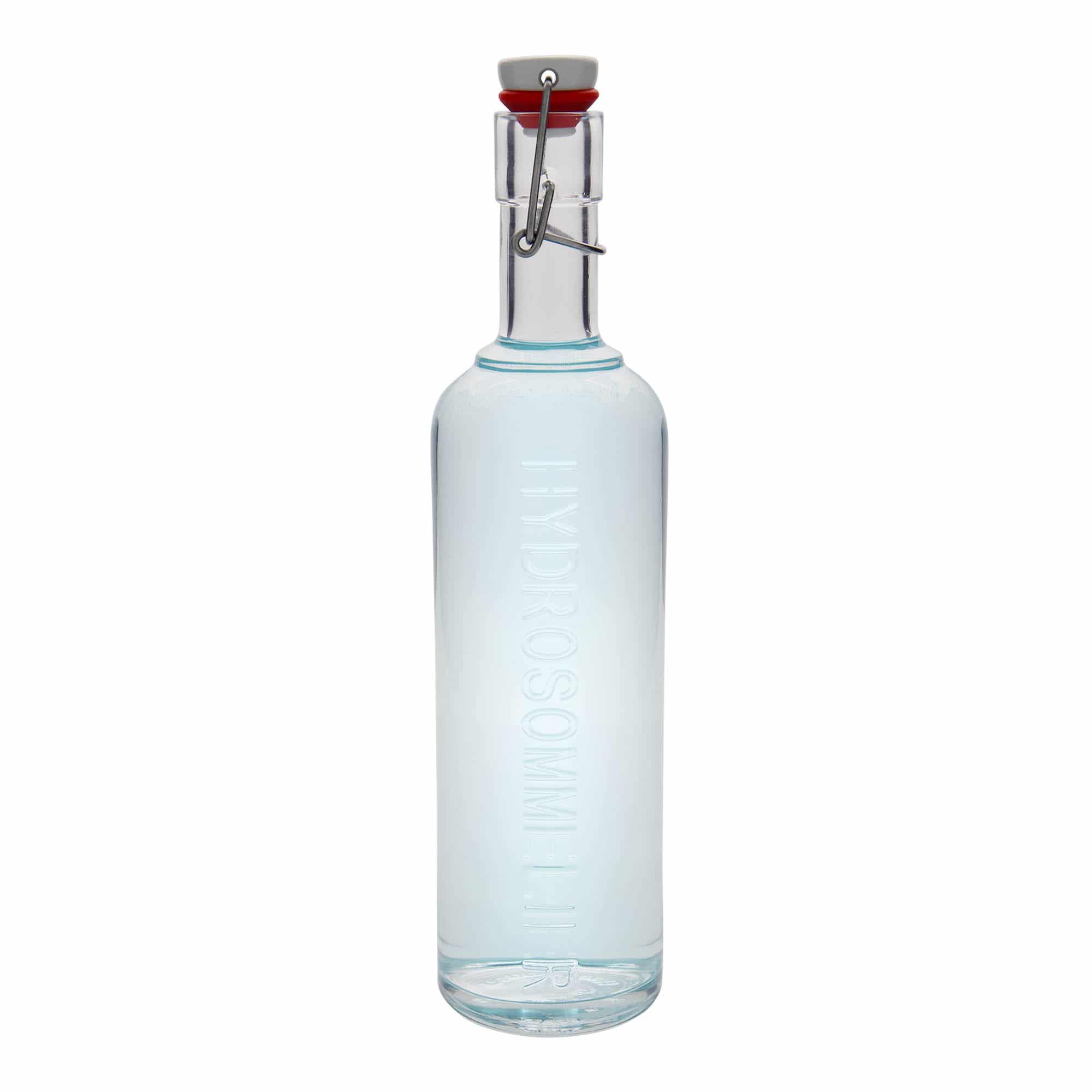 Glazen fles 'Optima Hydrosommelier', 1000 ml, monding: beugelsluiting